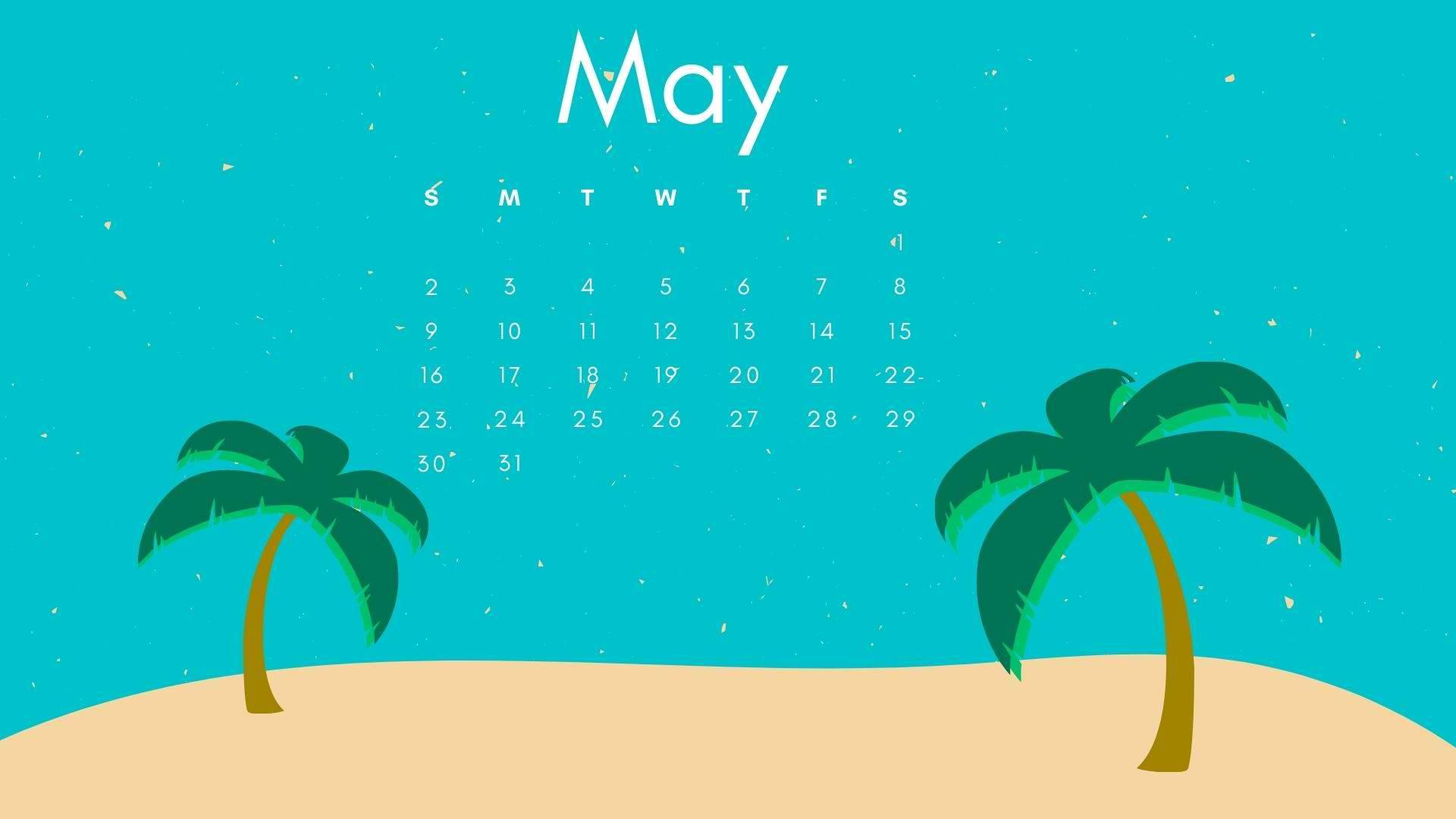 Enjoy the beauty of a summer day from the beach in May. — 1920x1080 wallpaper