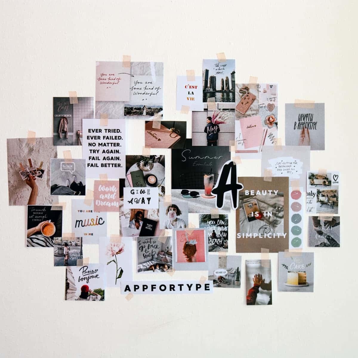 Enjoy the beauty of an Aesthetic Collage! — 1200x1200 wallpaper