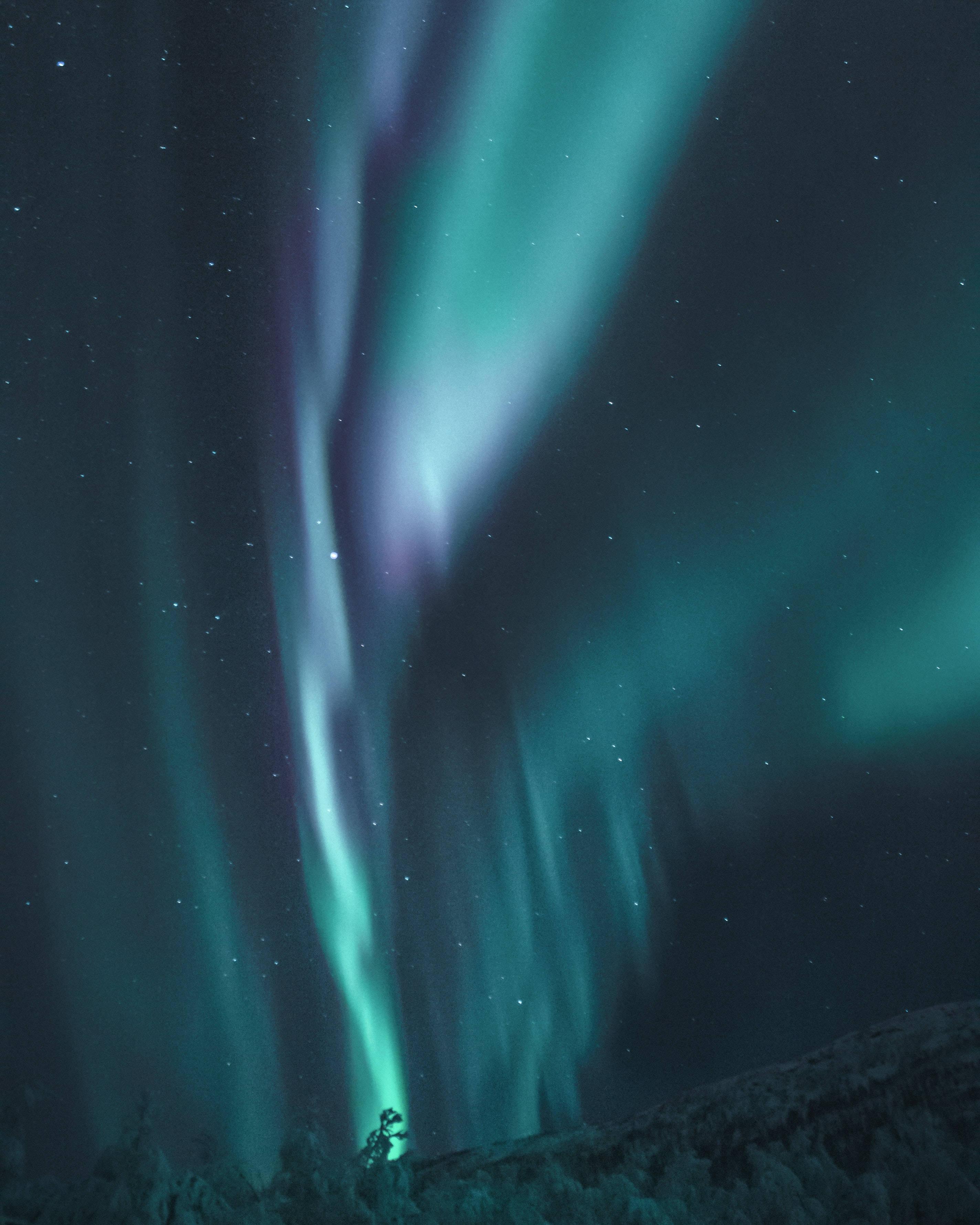 Enjoy the beauty of aurora borealis on your Android device — 2848x3560 wallpaper
