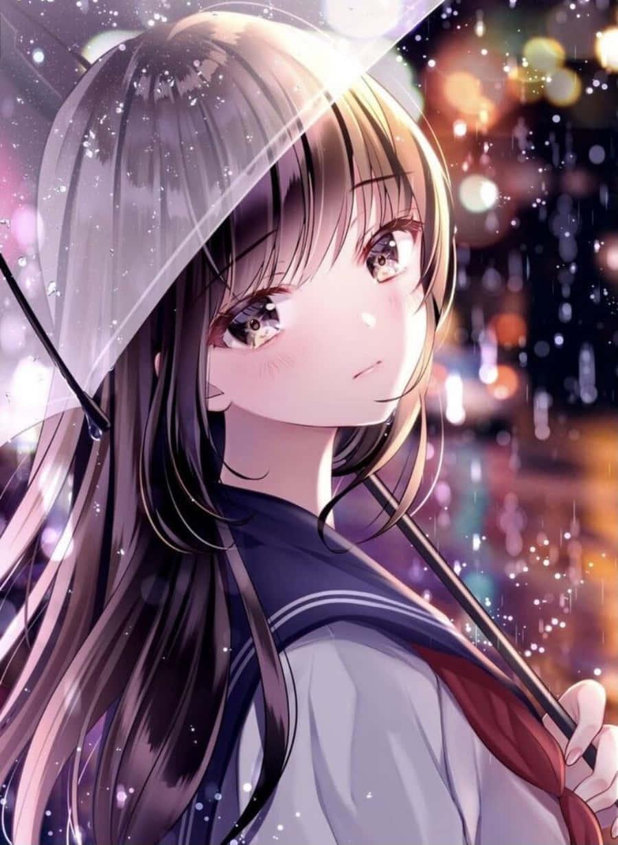 Enjoy the Beauty of Cute Anime — 900x1231 wallpaper