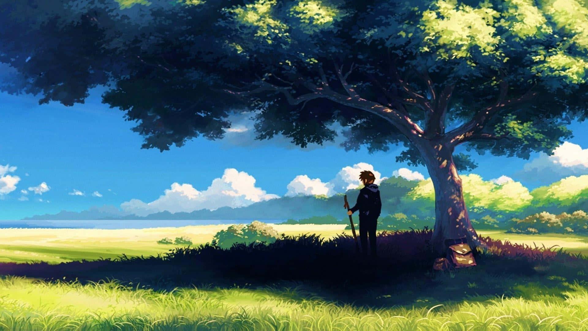Enjoy the beauty of the anime scenery — 1920x1080 wallpaper