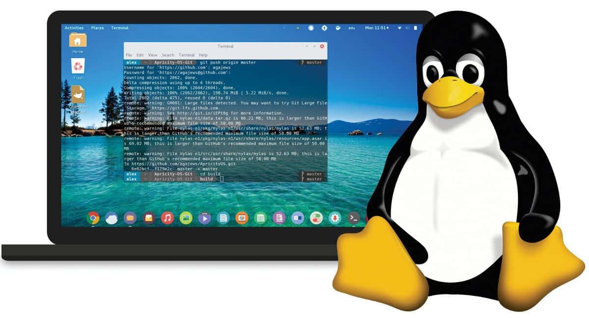 Enjoy the power of the Linux operating system — 1200x649 wallpaper