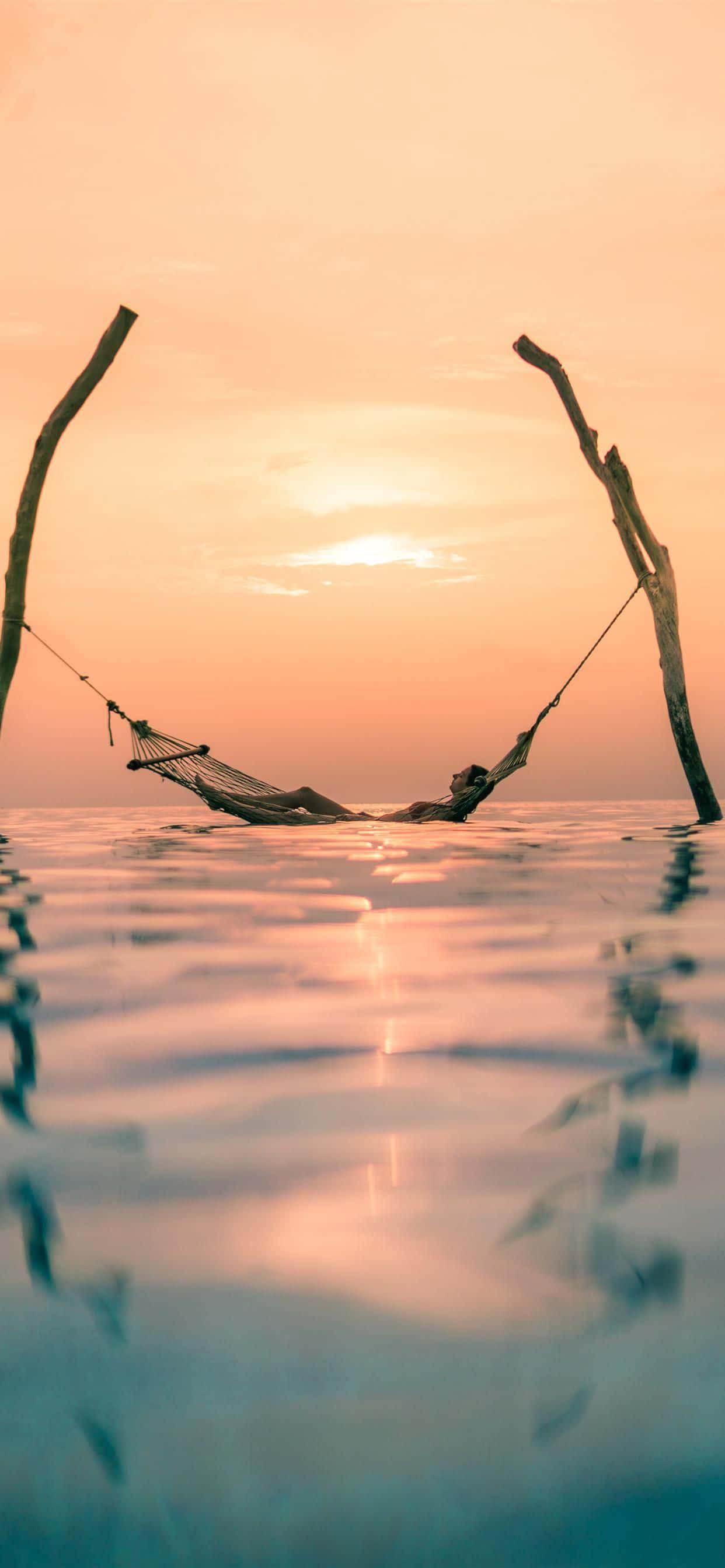 Enjoy the Serenity of Nature Anywhere You Go — 1242x2688 wallpaper