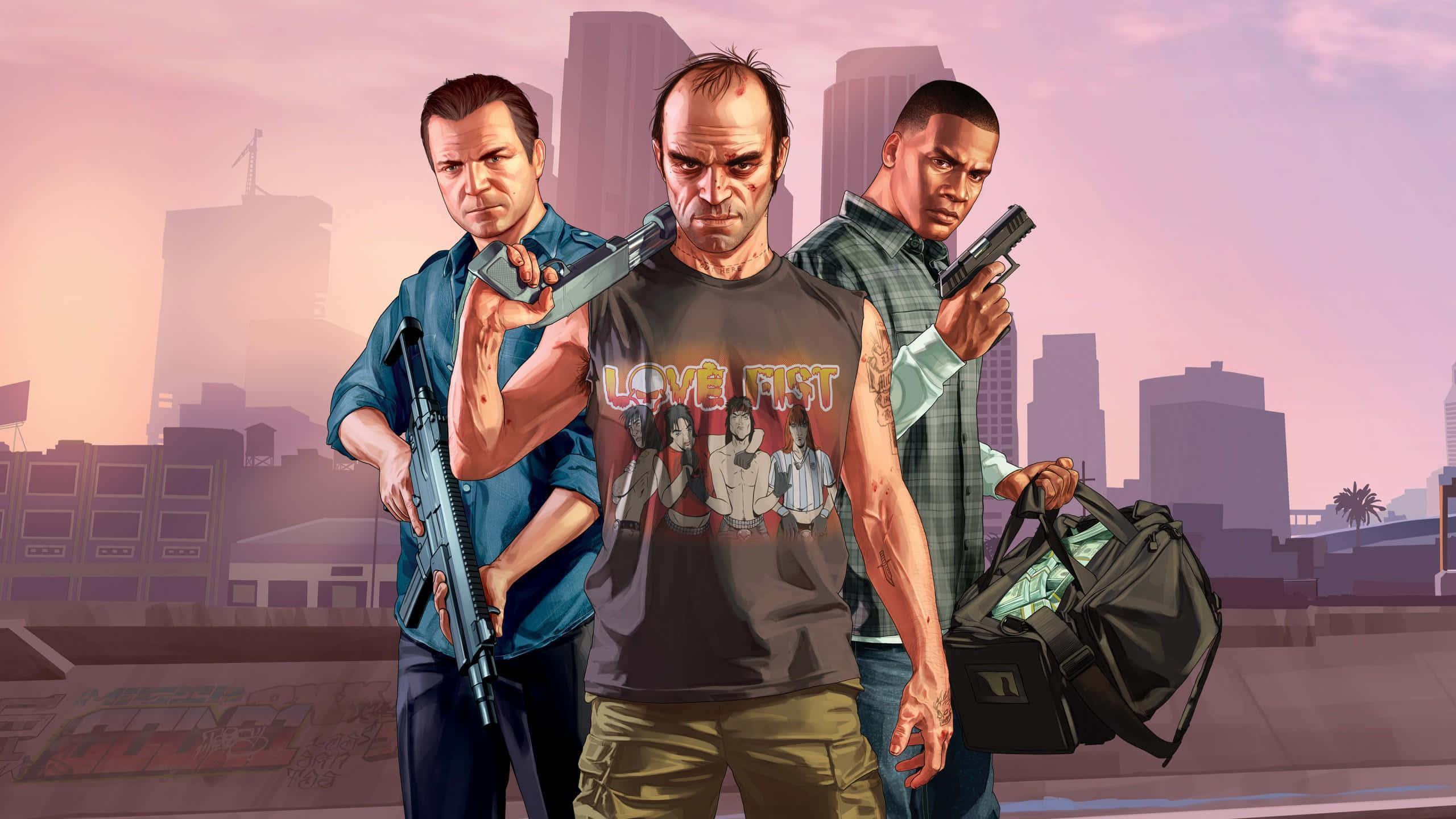Enjoy the thriller of GTA 5 - A world of possibilities! — 2560x1440 wallpaper
