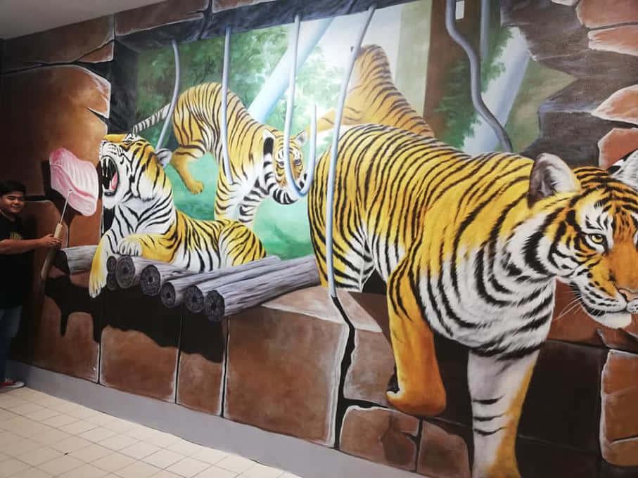 Enjoy vibrant colors and fascinating shapes of this incredible 3D art — 907x680 wallpaper