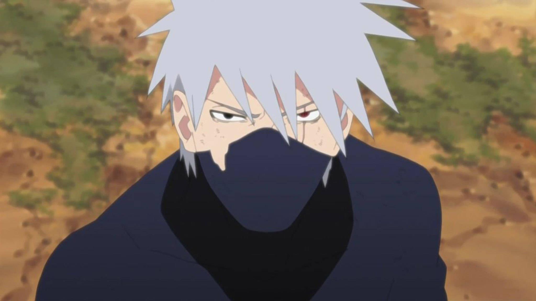 Enraged Kakashi PFP — 2048x1152 wallpaper
