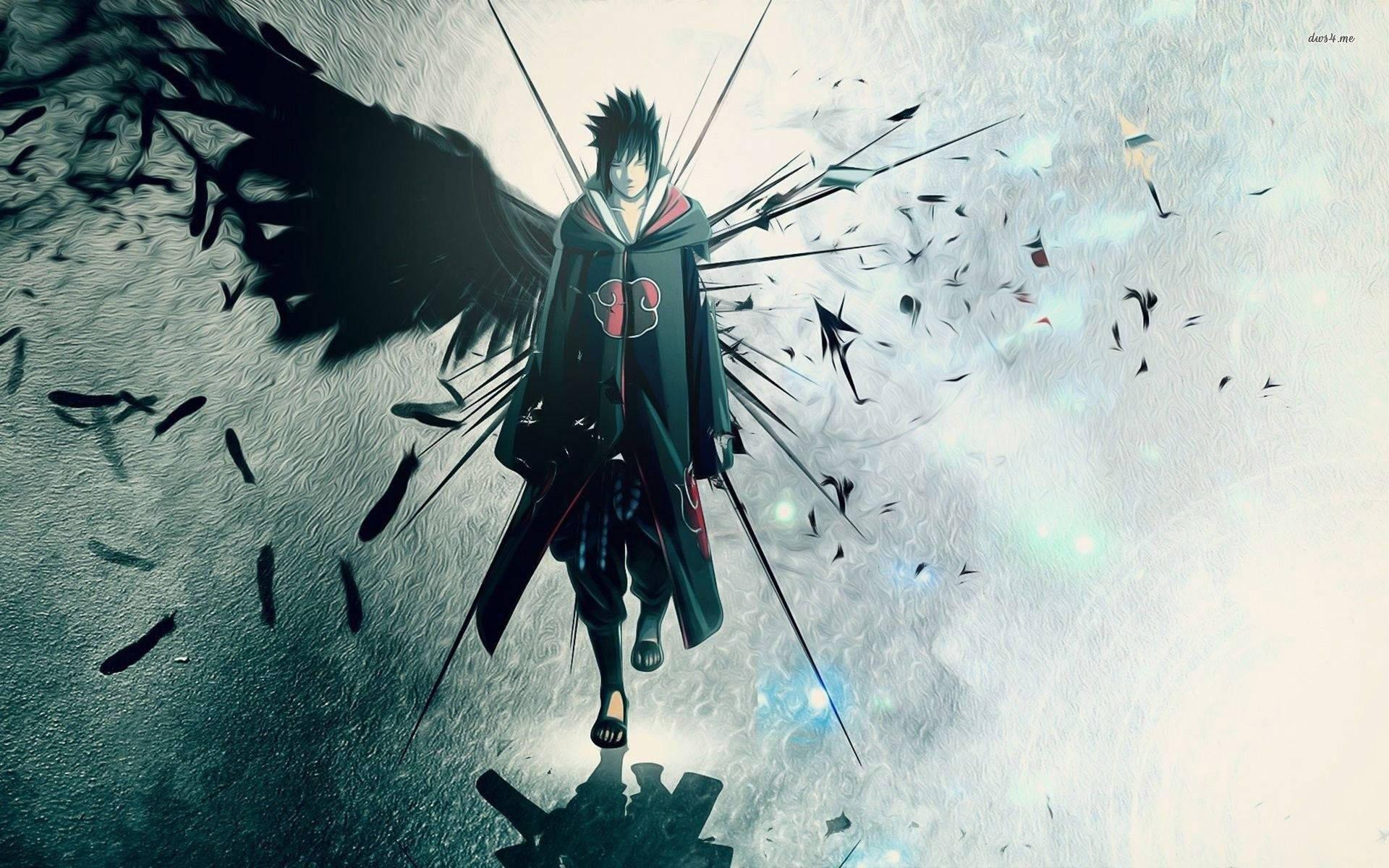 Enter the ninja world of Sasuke — 1920x1200 wallpaper