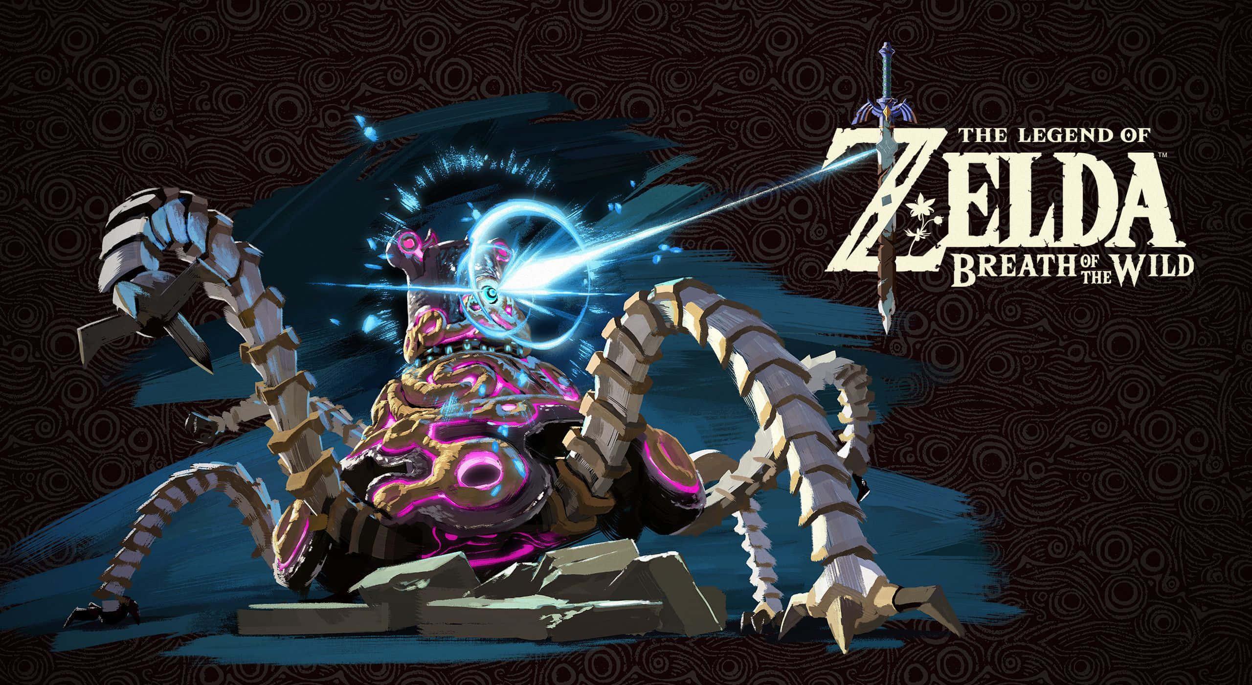Enthralling Adventure with Link in The Legend Of Zelda — 2560x1400 wallpaper