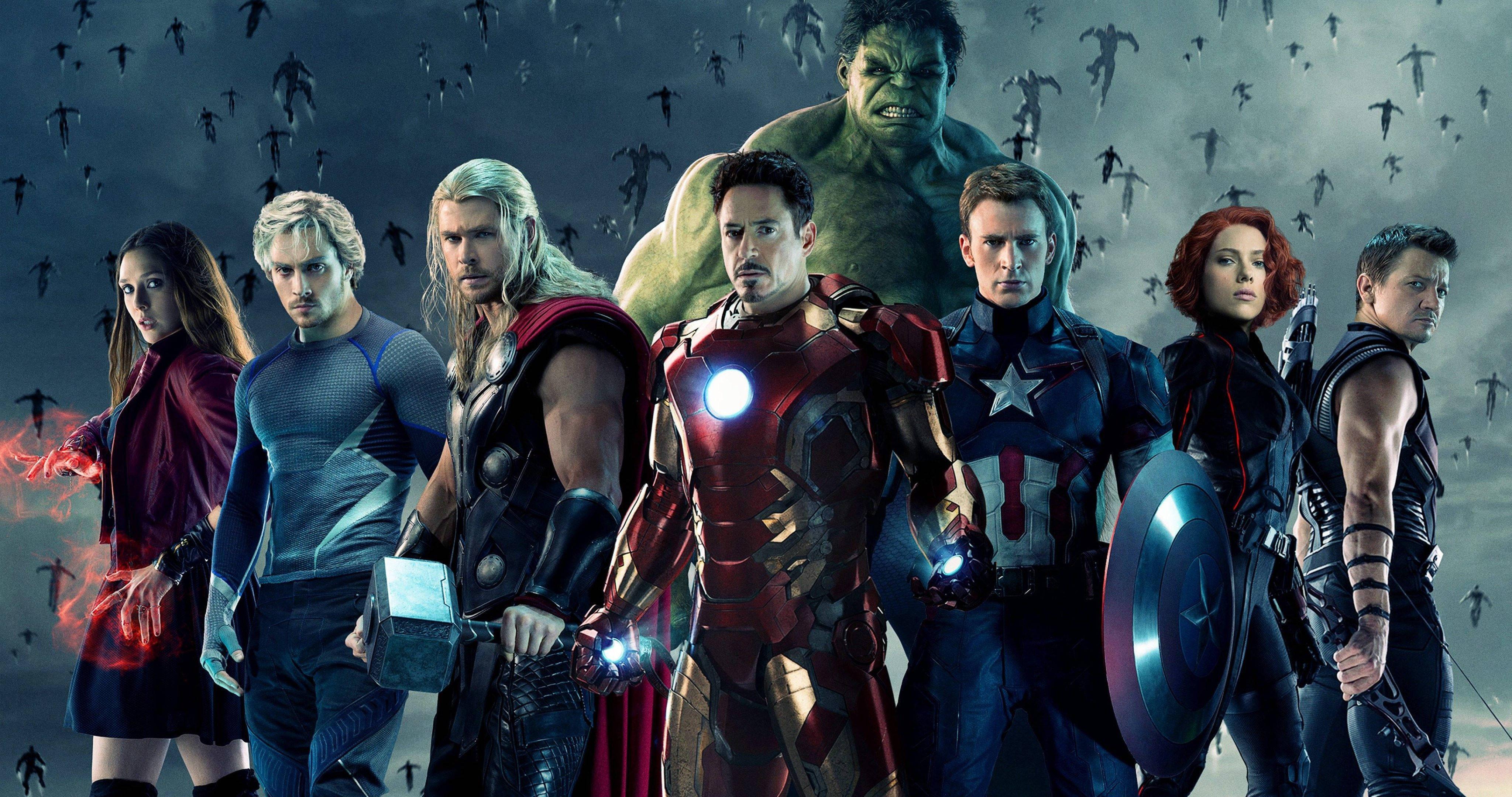 Epic Battle - Avengers Assemble in 4K — 4096x2160 wallpaper