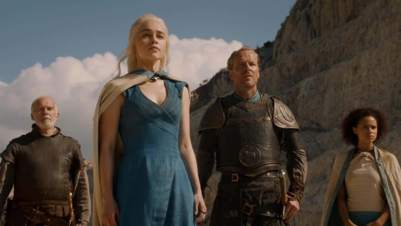 Epic battle for the Iron Throne — 1280x720 wallpaper