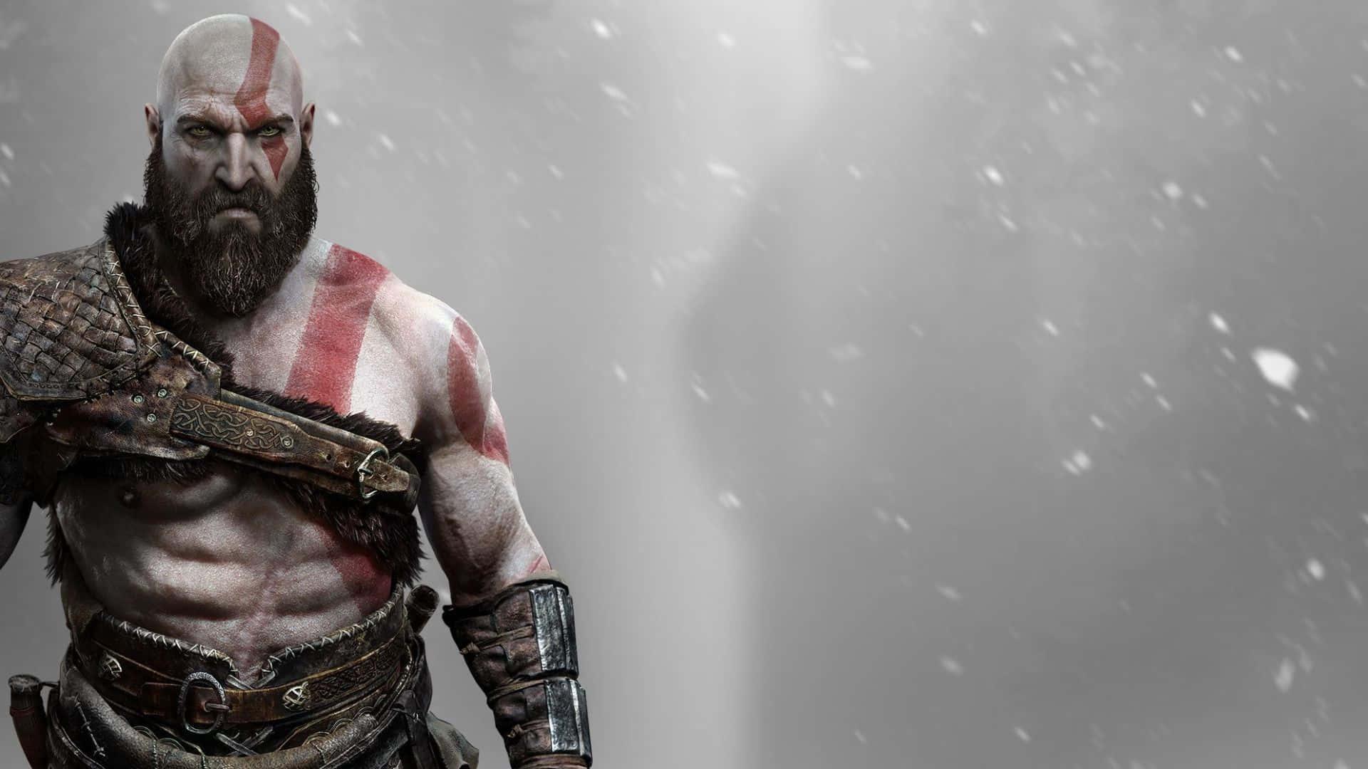 Epic Battle - Kratos vs Baldur in God of War — 1920x1080 wallpaper