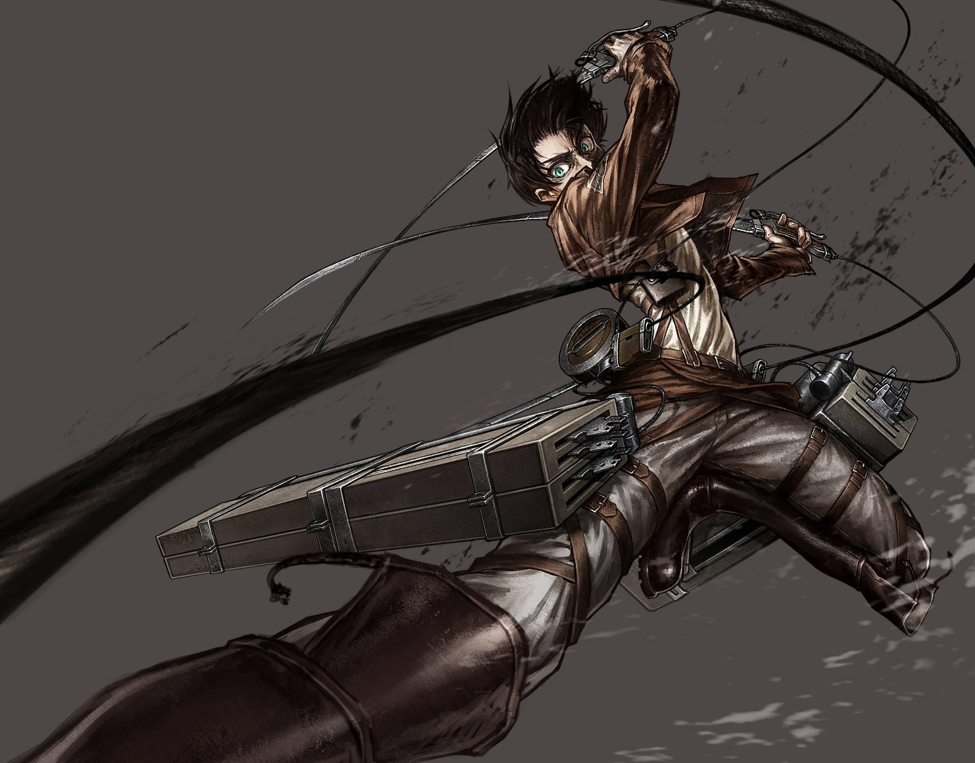 Eren Yeager To The Rescue — 1920x1503 wallpaper