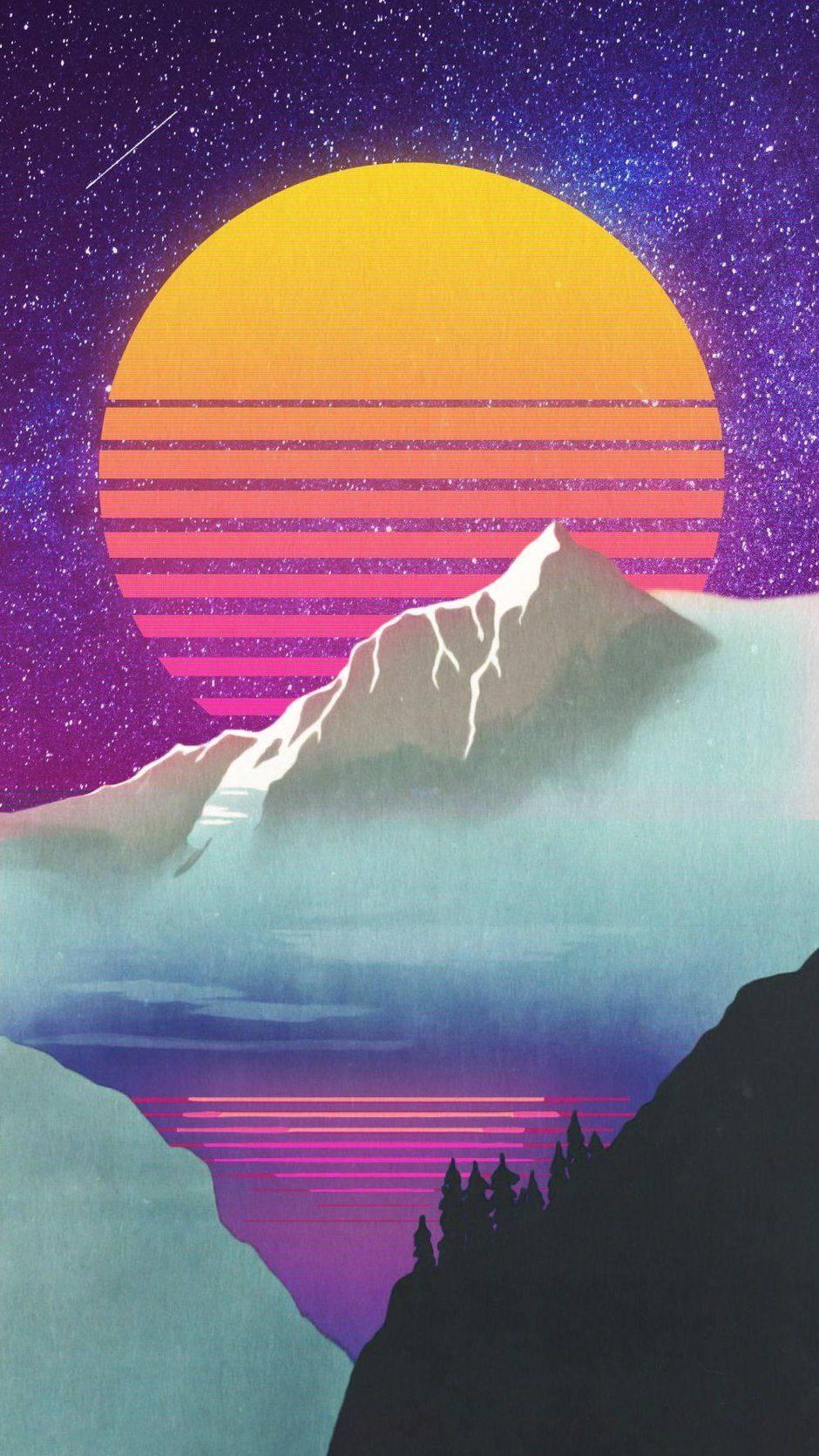 Every night is a chance to be awestruck by the beauty of nature — 940x1671 wallpaper
