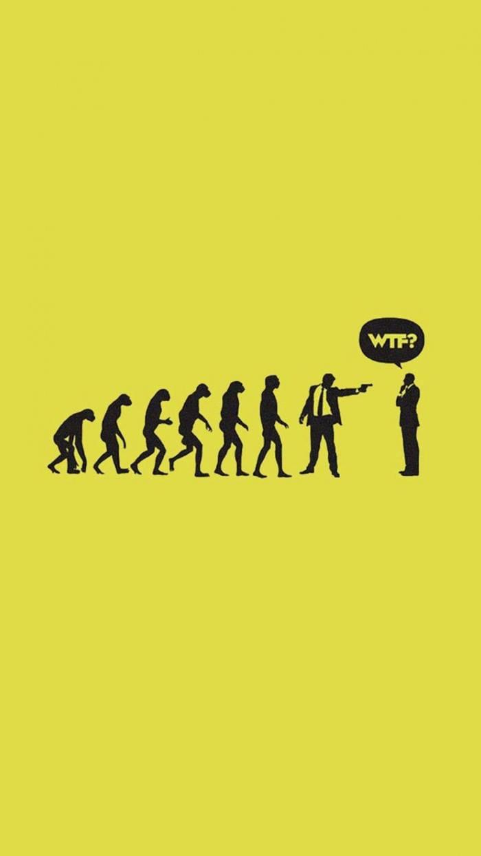 Evolution Funny Phone — 700x1244 wallpaper