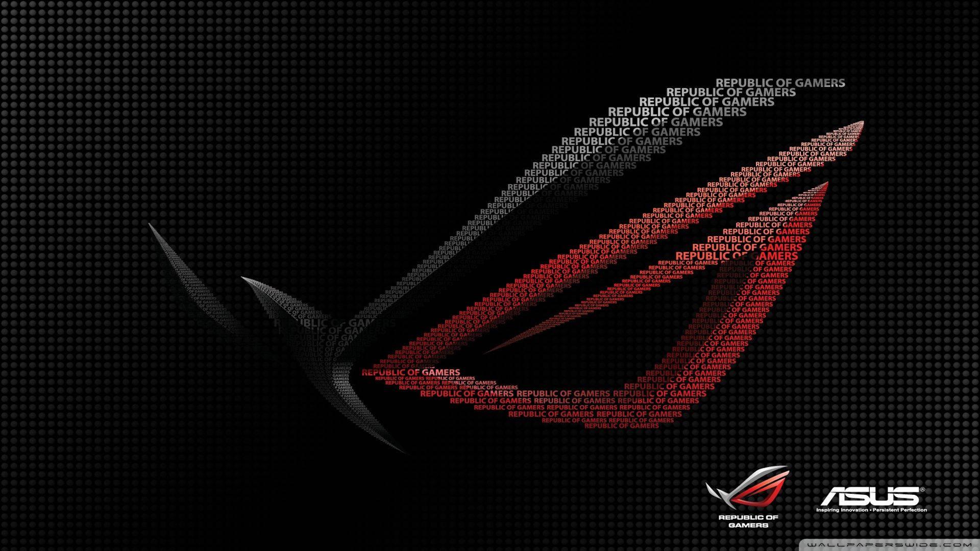 Experience gaming on a new level with the Asus ROG — 1920x1080 wallpaper