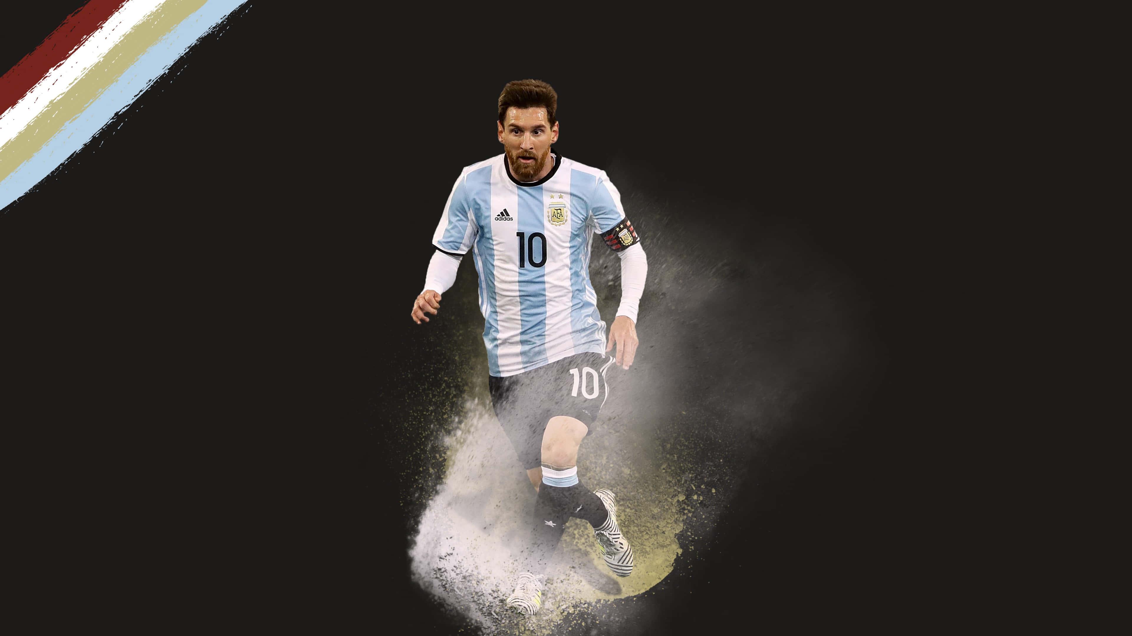 Experience the Coolness of Messi — 3840x2160 wallpaper