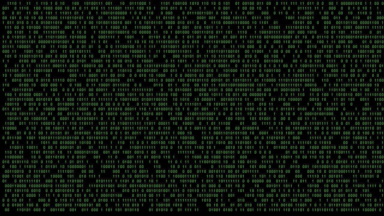 Experience the Digital World of The Matrix — 1280x720 wallpaper