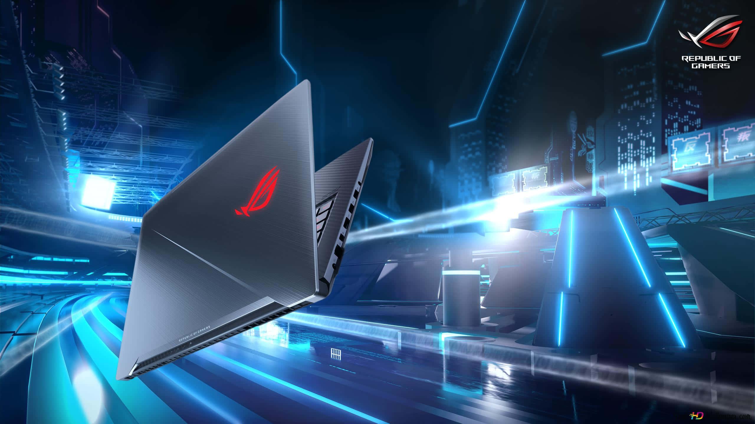 Experience the gaming power of Asus ROG — 2560x1440 wallpaper