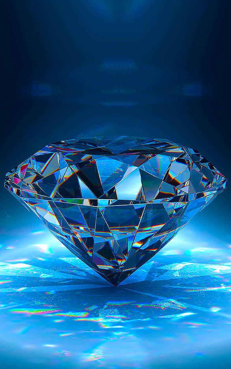 Experience the Luxury of Live with this Sparkling Diamond — 800x1280 wallpaper