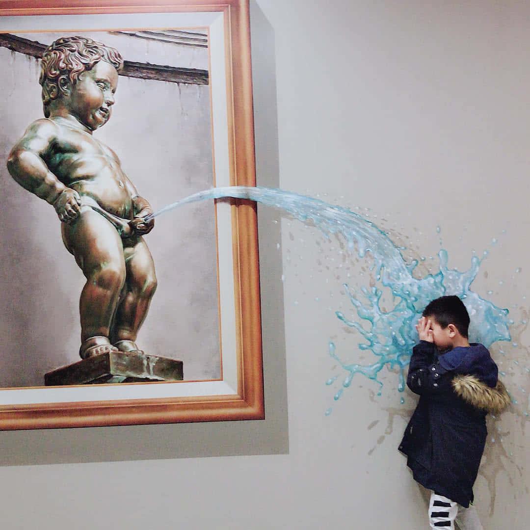Experience the magic of 3D — 1080x1080 wallpaper
