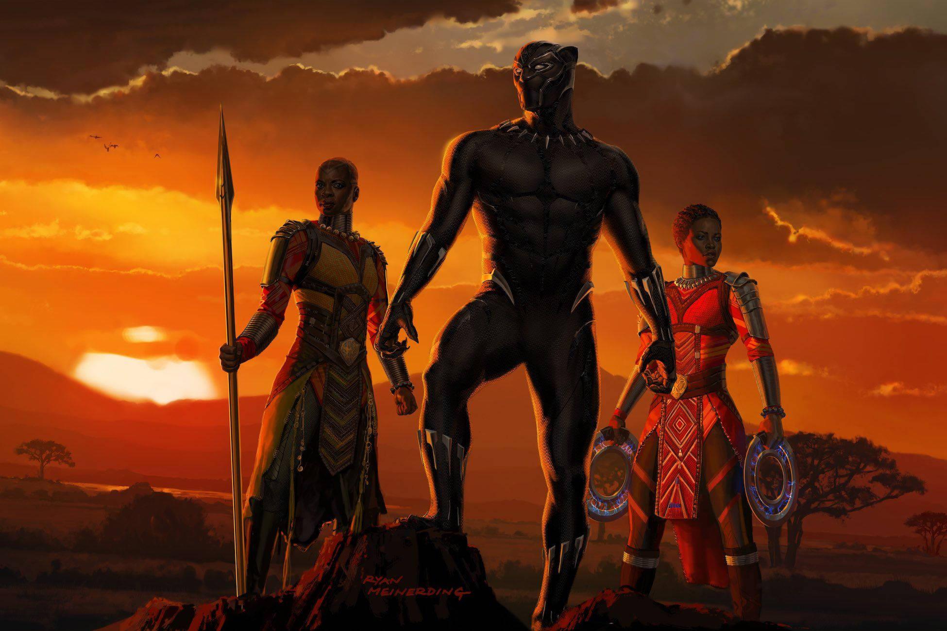 Experience the Power with Black Panther — 1950x1300 wallpaper