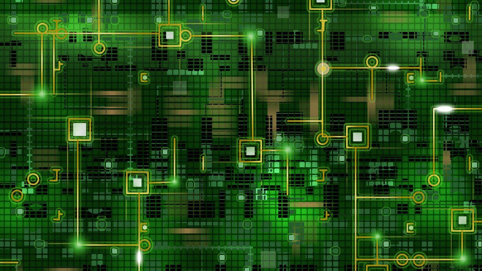 Experience the thrill of a virtual world with The Matrix — 1920x1080 wallpaper
