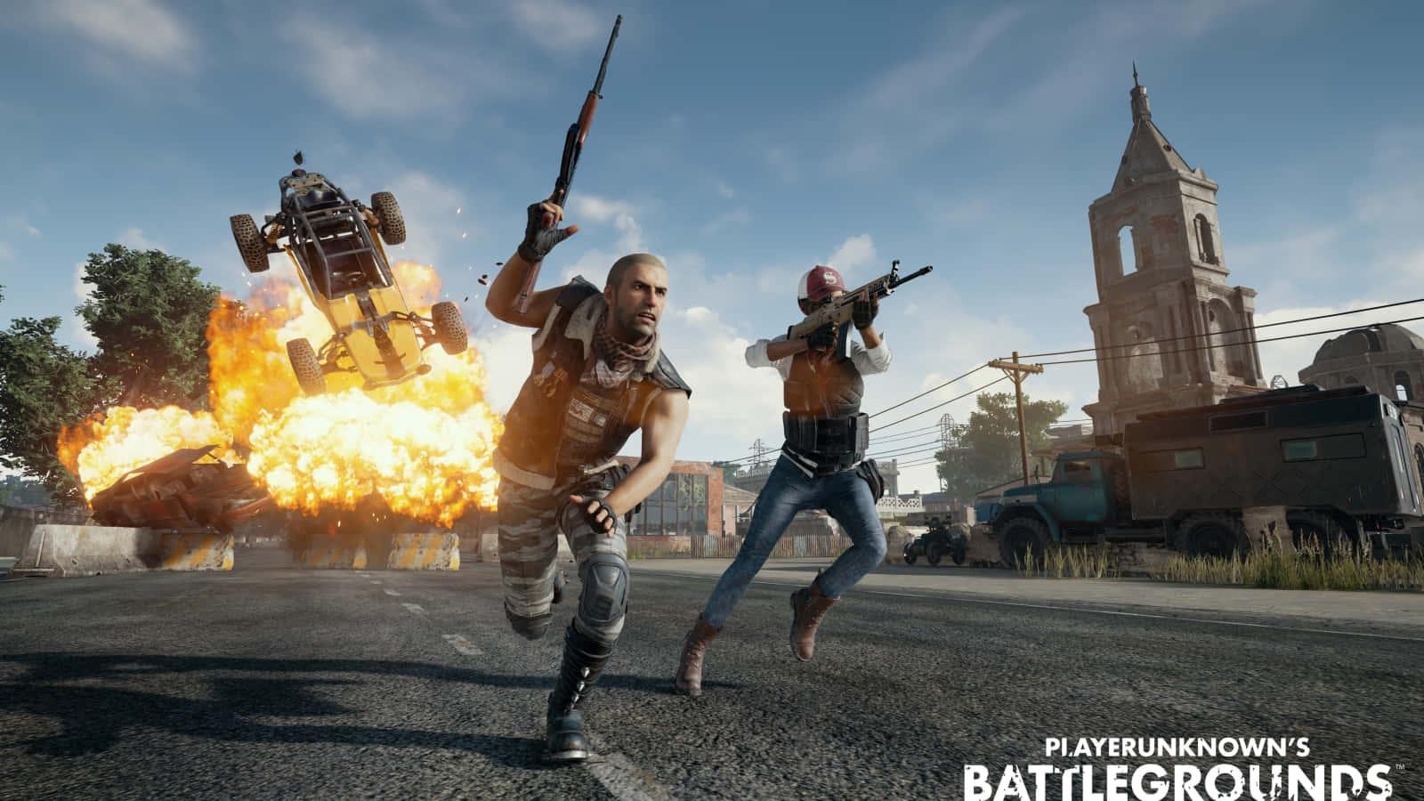 Experience the Thrill of Battling It Out in Player Unknown's Battlegrounds — 1600x900 wallpaper