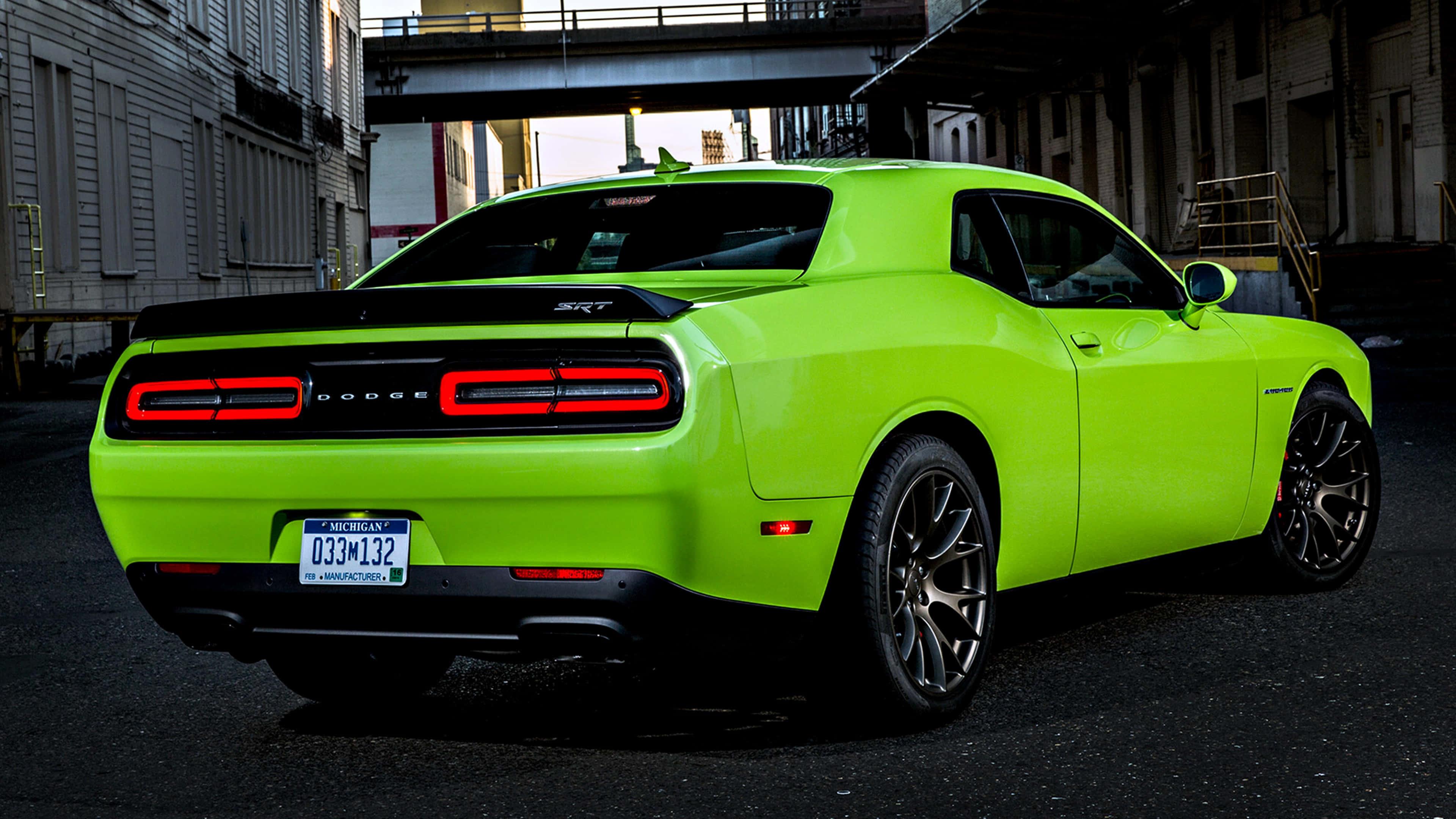 Experience the Thrill of Speed with Dodge Challenger 4k — 3840x2160 wallpaper
