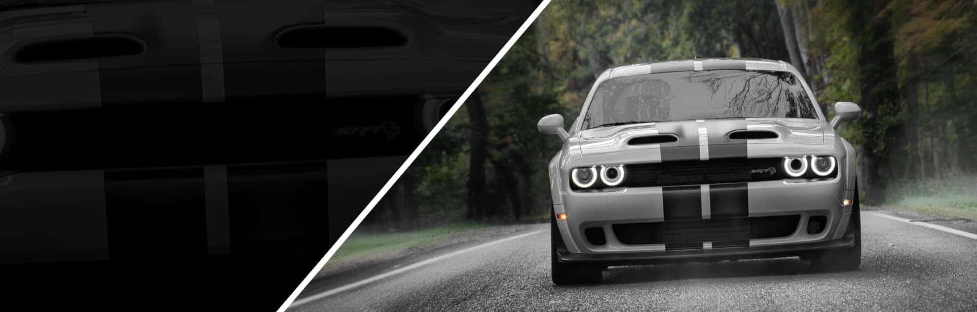 Experience Thrilling Speeds With Dodge Challenger 4K — 1980x632 wallpaper