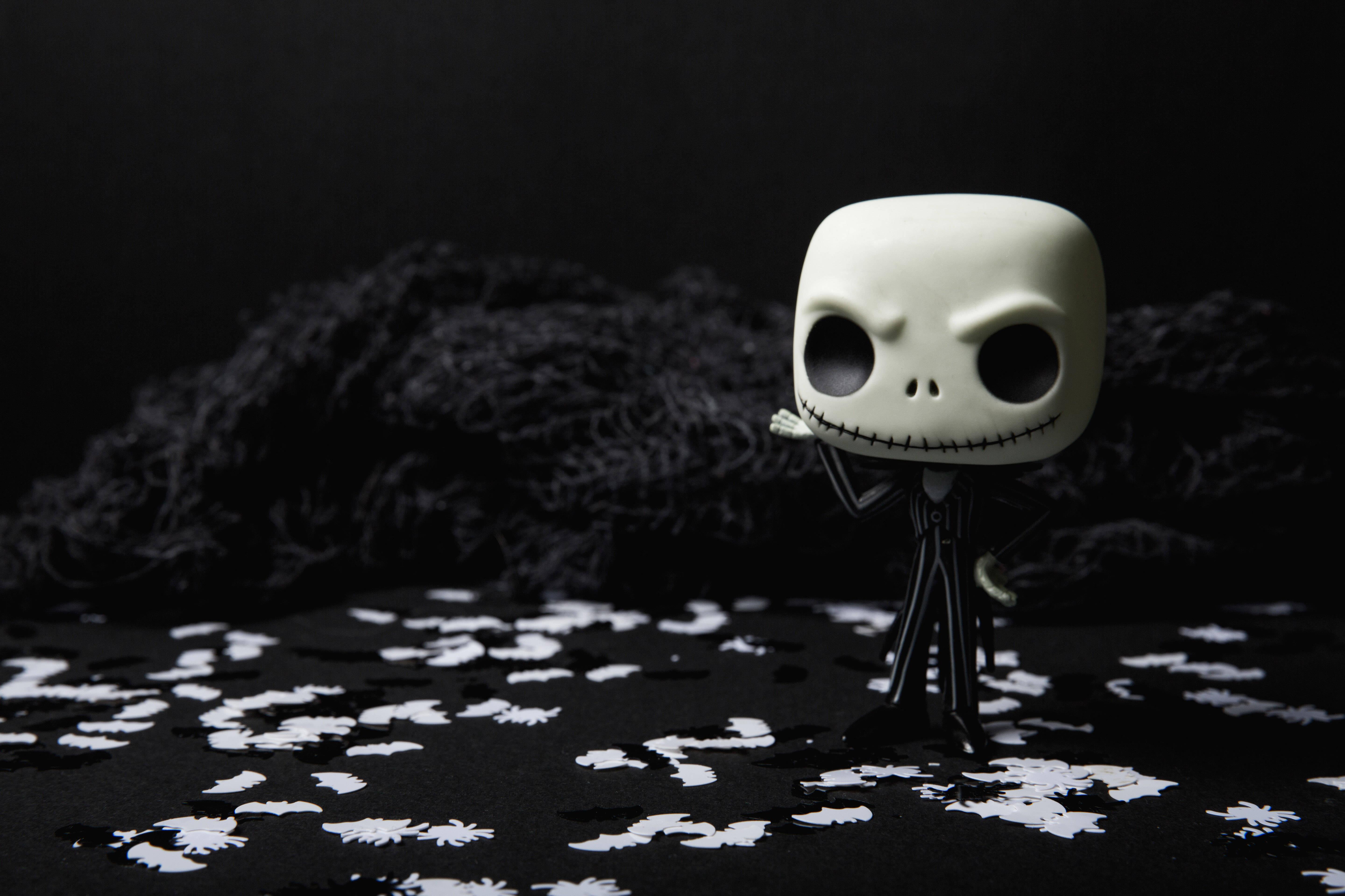Experience Tim Burton's Nightmare Before Christmas with a Pop-ified Jack Skellington — 5760x3840 wallpaper