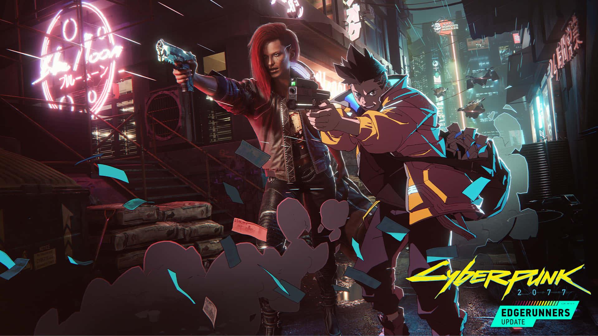 Explore a Transient Cyberpunk Future — 1920x1080 wallpaper