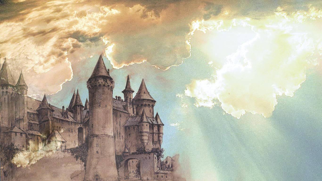 Explore Hogwarts Castle in all its grandeur! — 1366x768 wallpaper