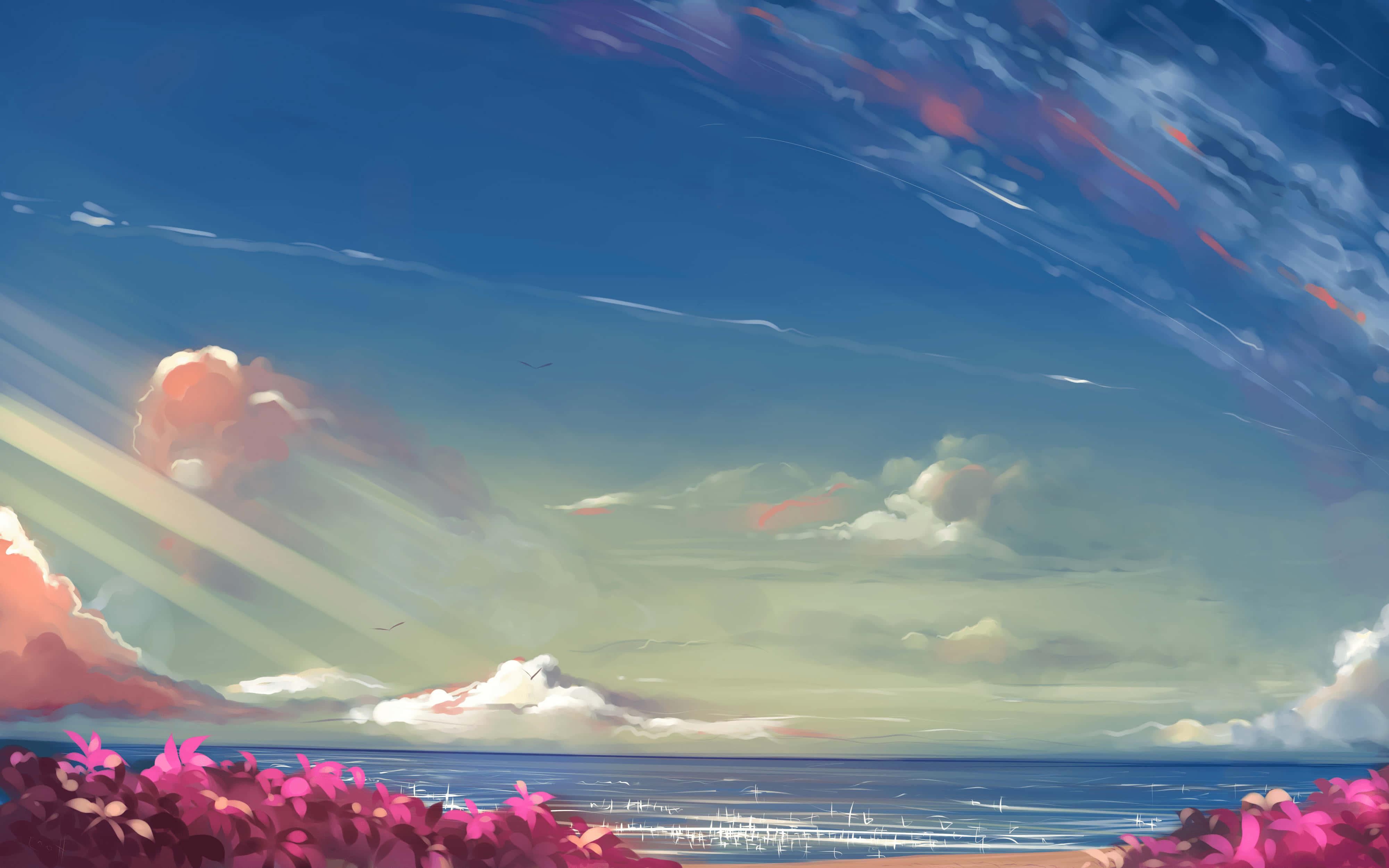 Explore the Beautiful Anime Scenery — 4000x2500 wallpaper