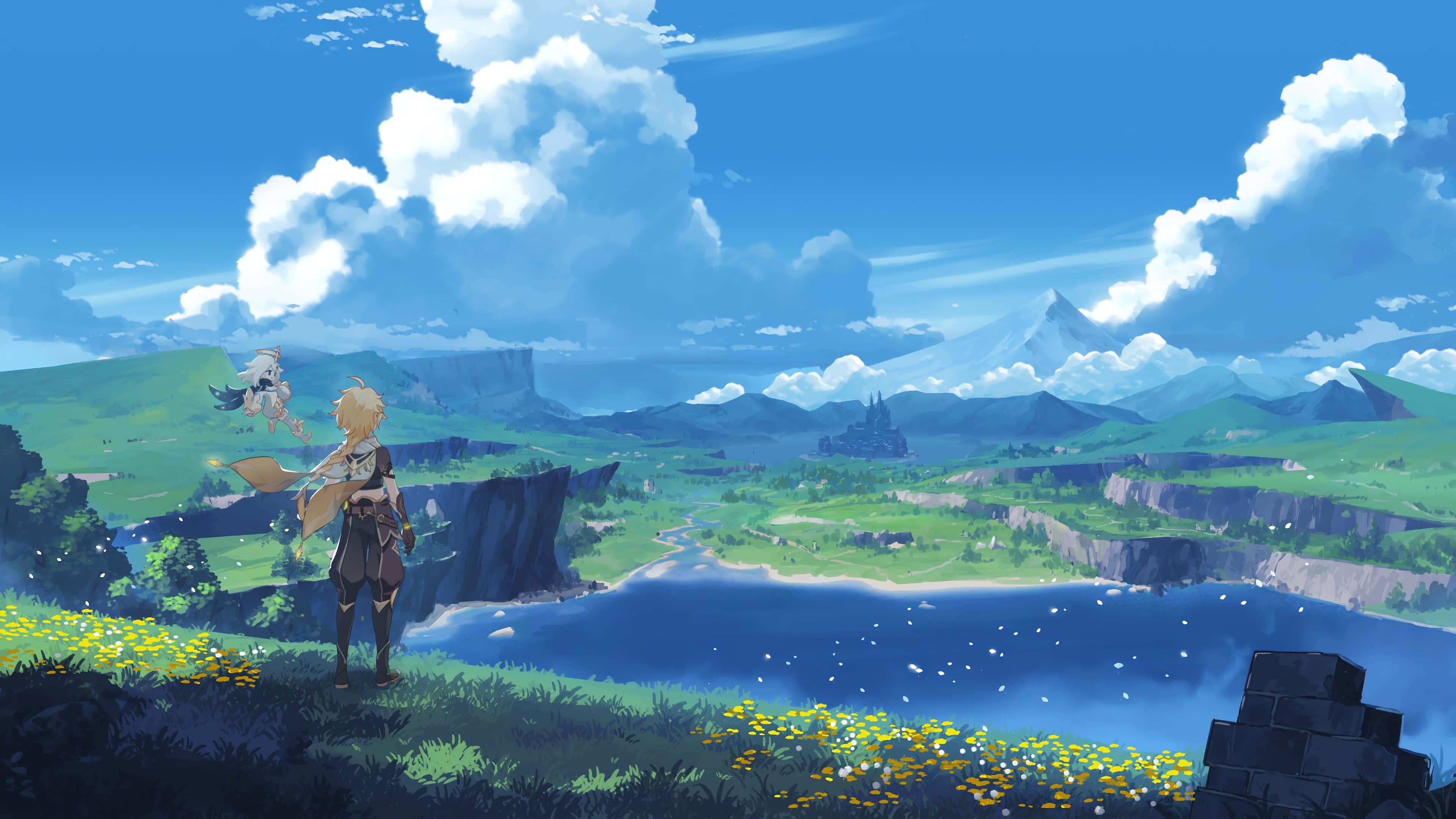 Explore the beautiful world of Genshin Impact! — 3840x2160 wallpaper