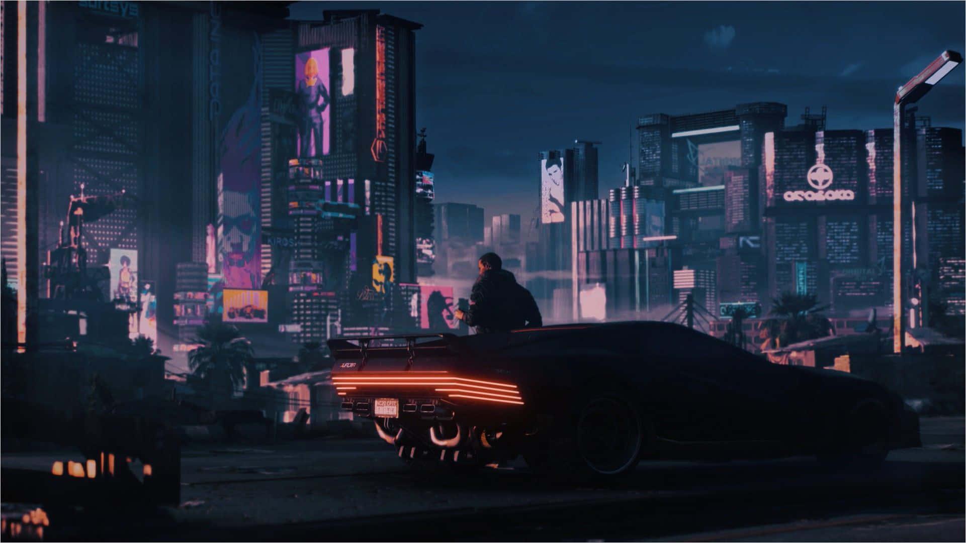 Explore the dark future of Cyberpunk — 1921x1081 wallpaper