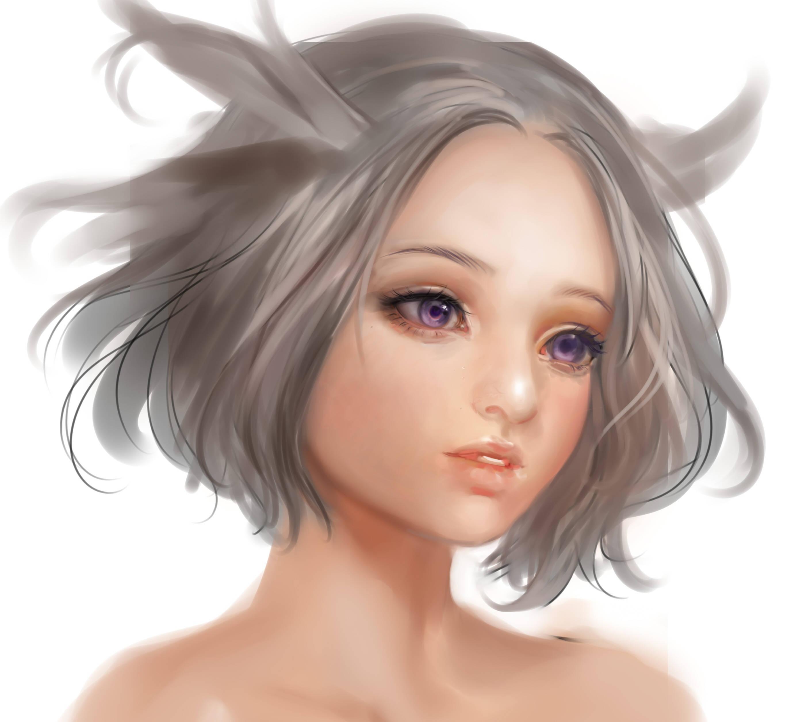 Explore the Endless Imagination With This 3D Anime Girl Digital Art — 2765x2510 wallpaper