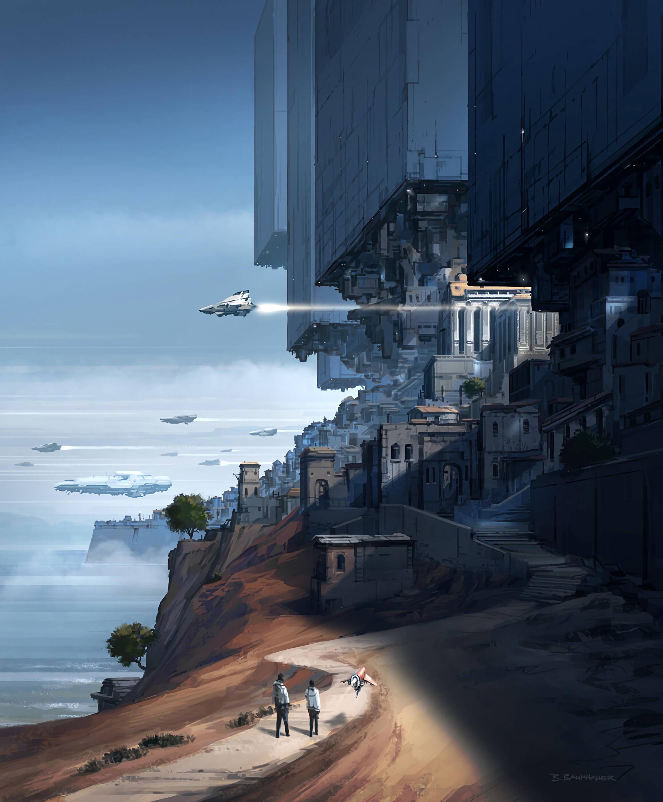 Explore the futurstic city of dreams.