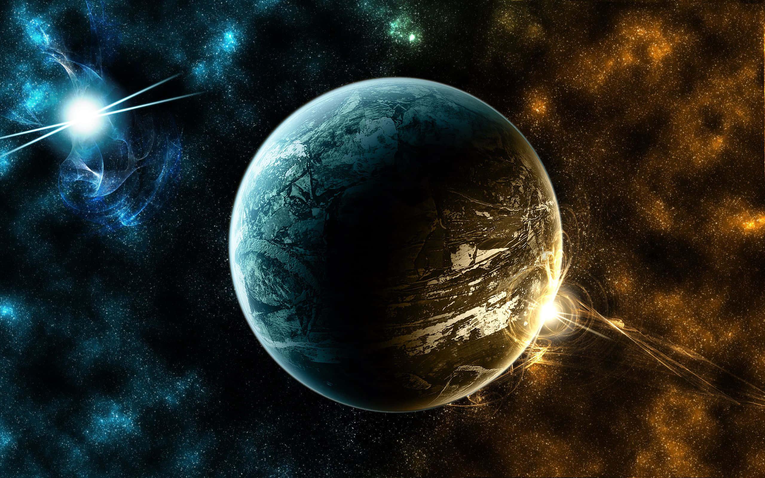 Explore the galactic universe — 2560x1600 wallpaper