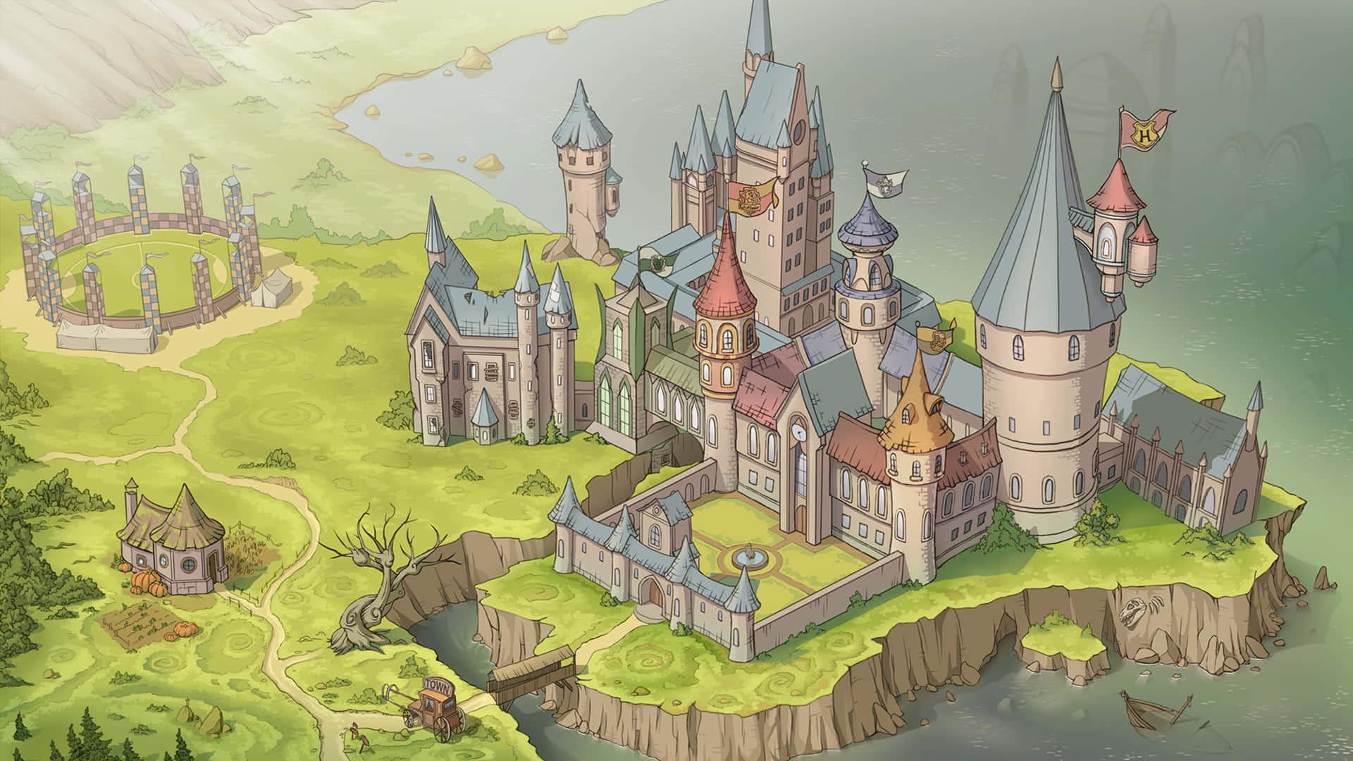 Explore the Magical World of Hogwarts — 1920x1080 wallpaper