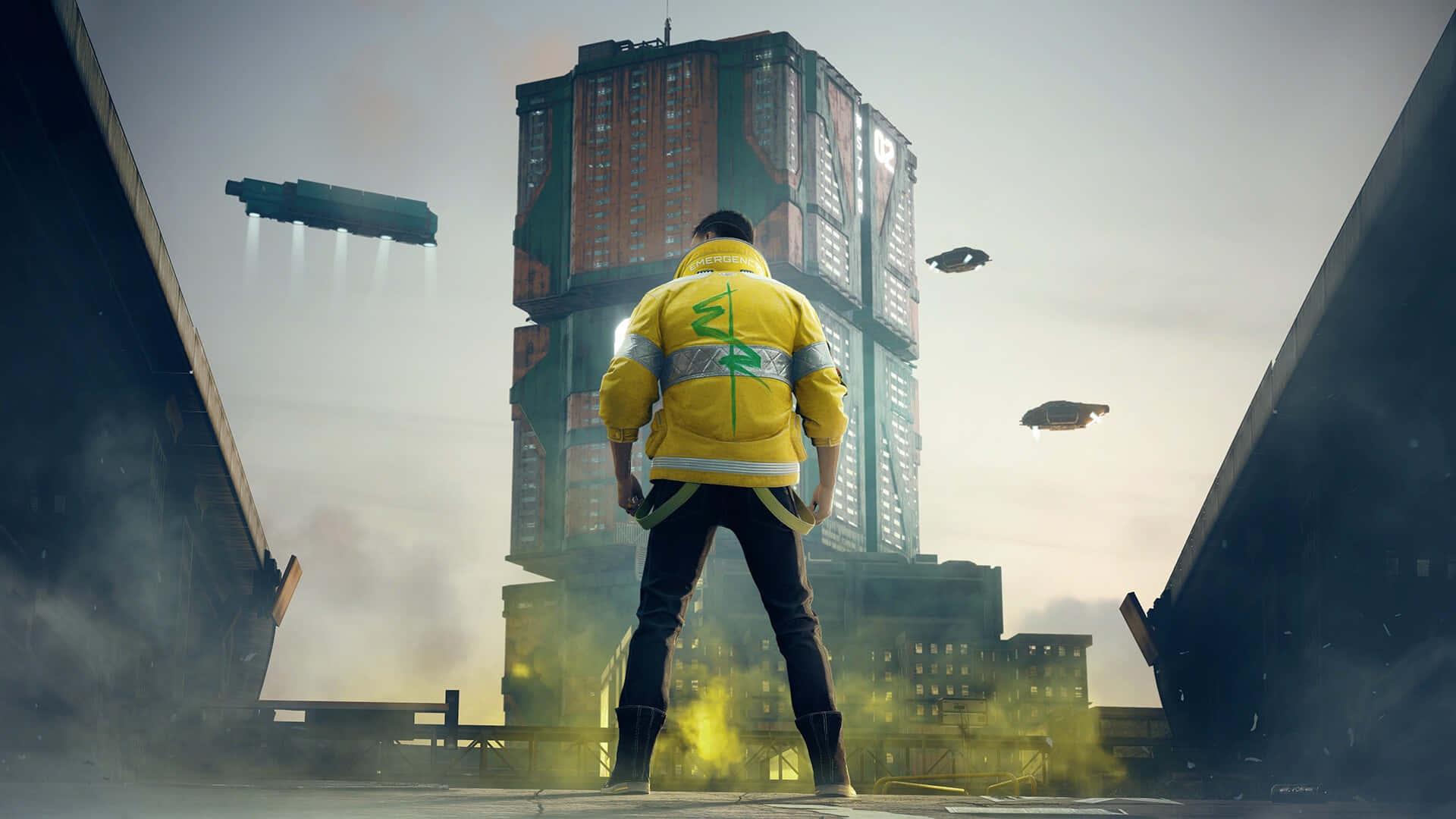 Explore the mystique of the cyberpunk world — 1920x1080 wallpaper