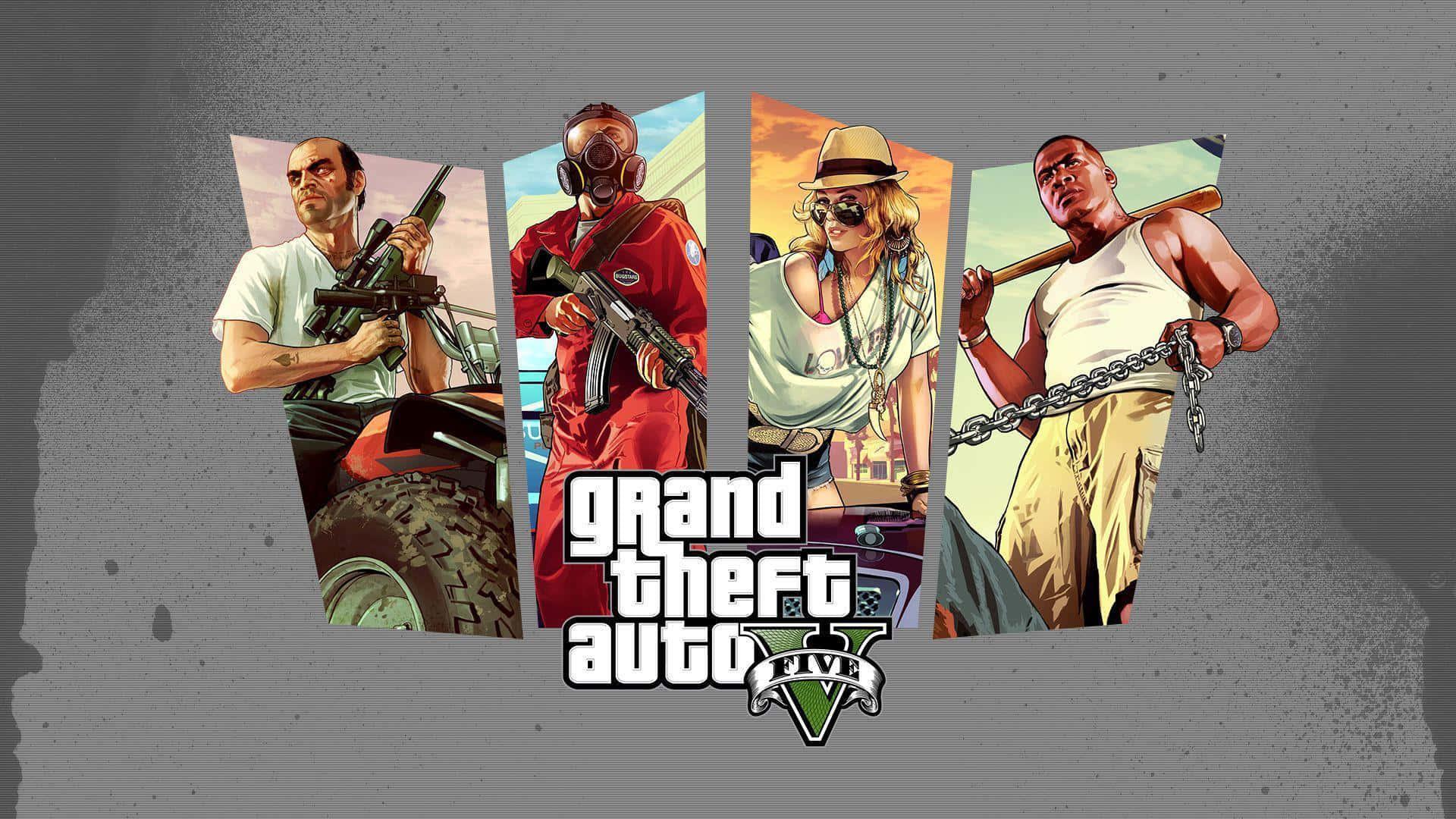 Explore The Streets Of Sunny Los Santos — 1920x1080 wallpaper