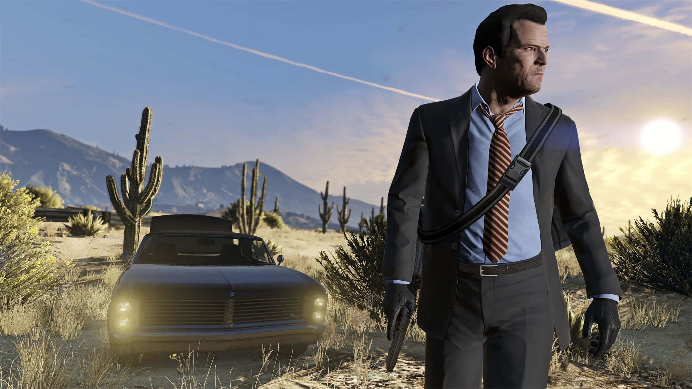 Explore the Thrilling World of GTA 5 — 2309x1299 wallpaper
