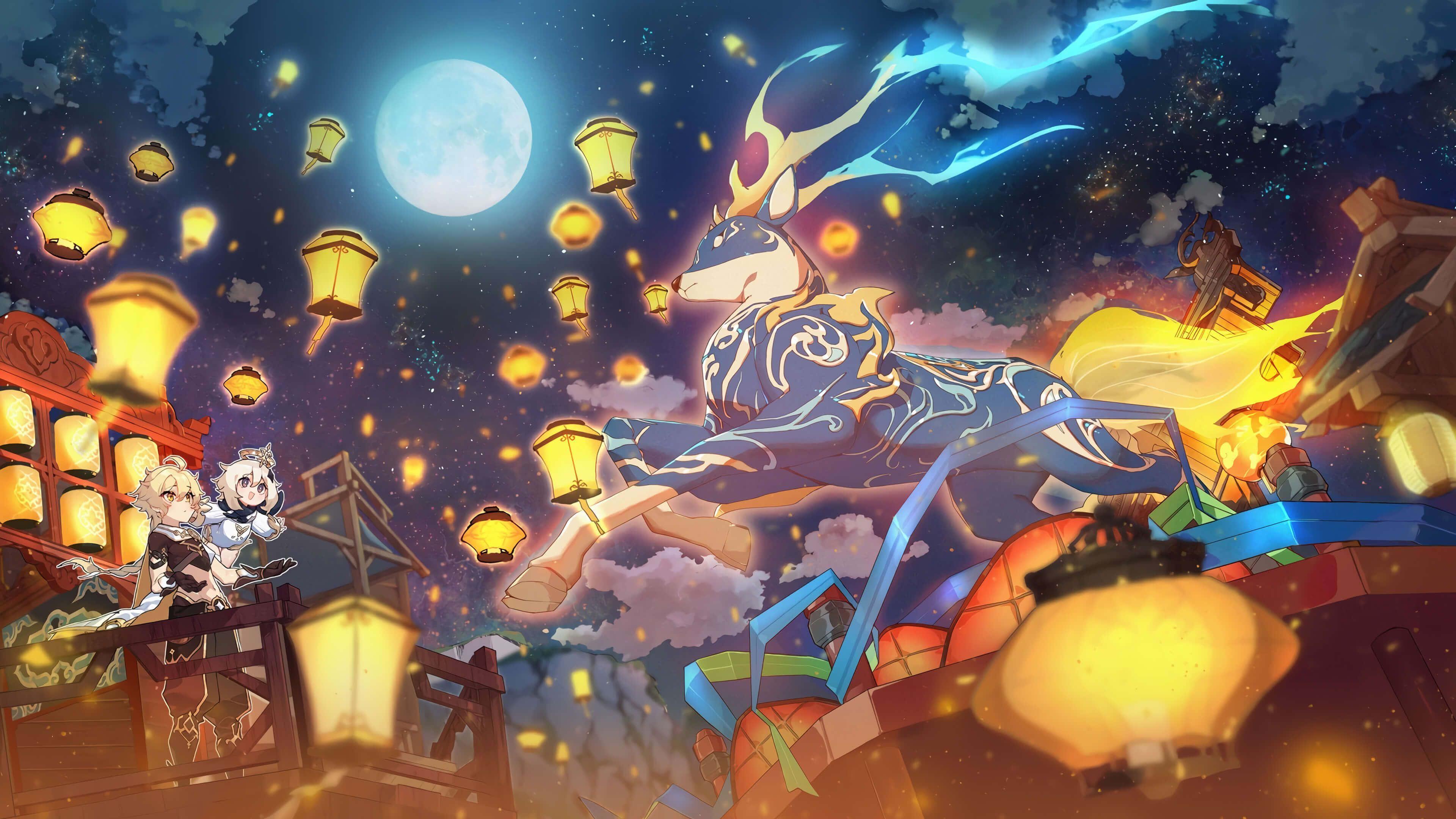 Explore the world of Genshin Impact! — 3840x2160 wallpaper