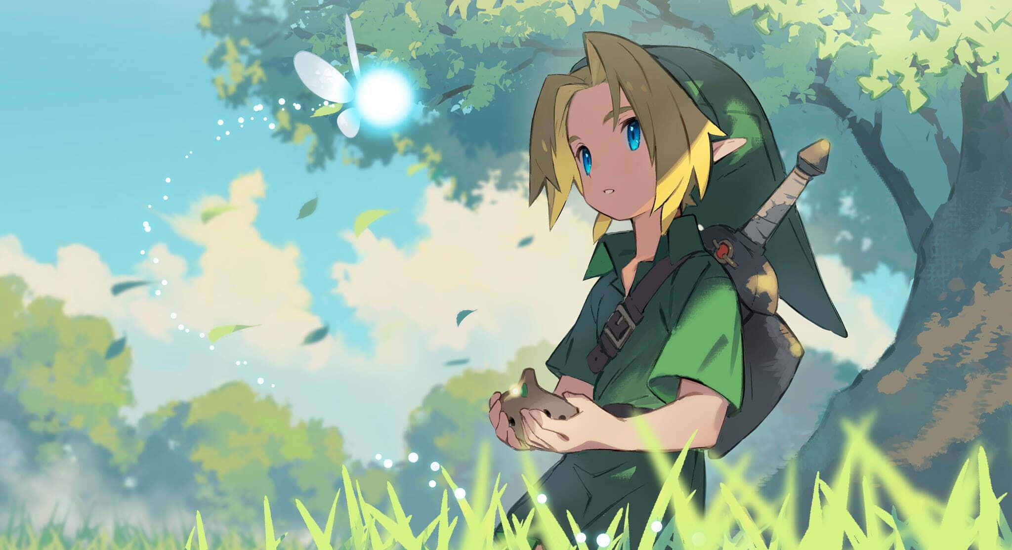 Explore the world of Legend Of Zelda — 2048x1113 wallpaper