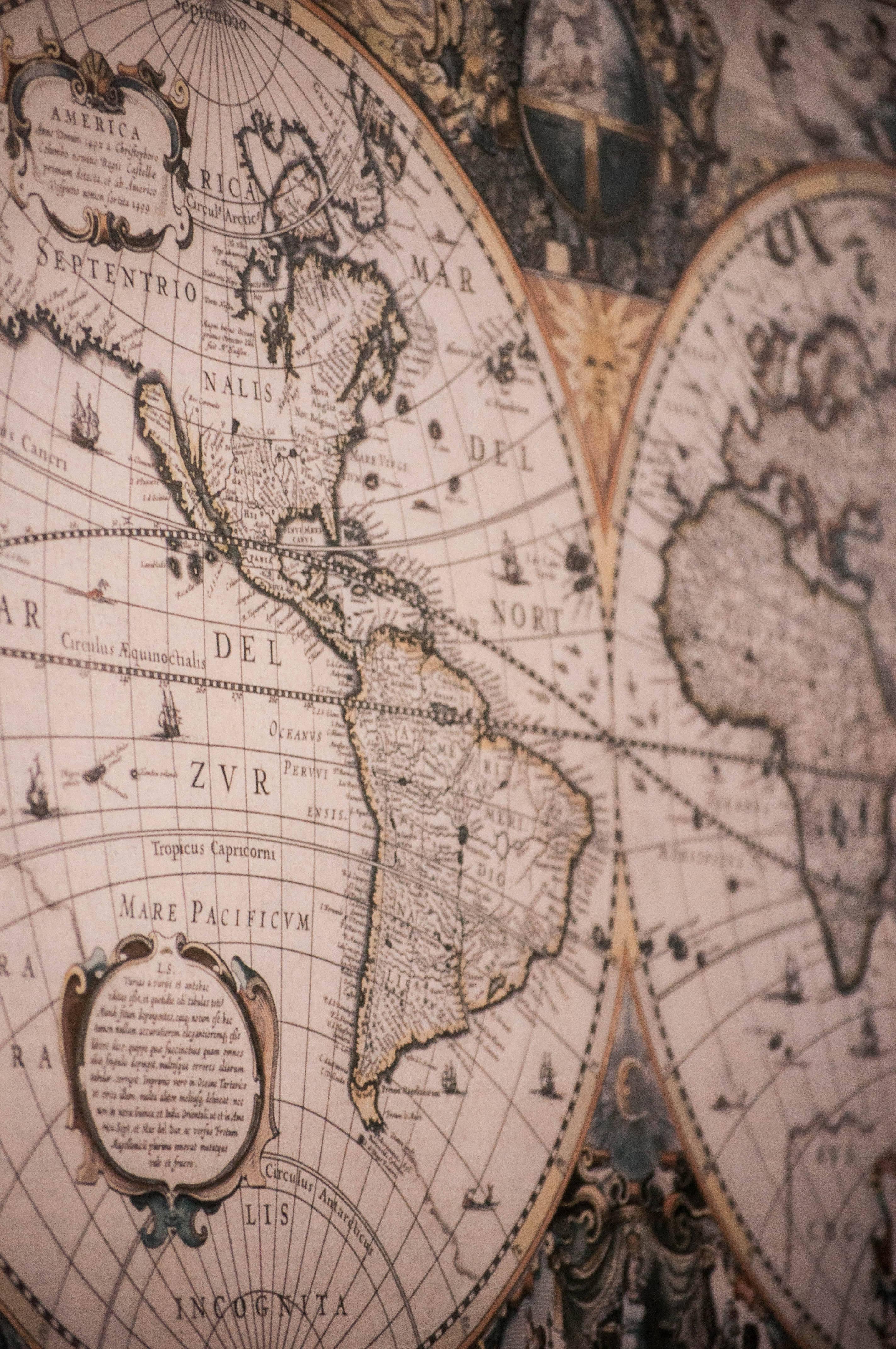 Explore the world with our Antique World Map Mural. — 2848x4288 wallpaper