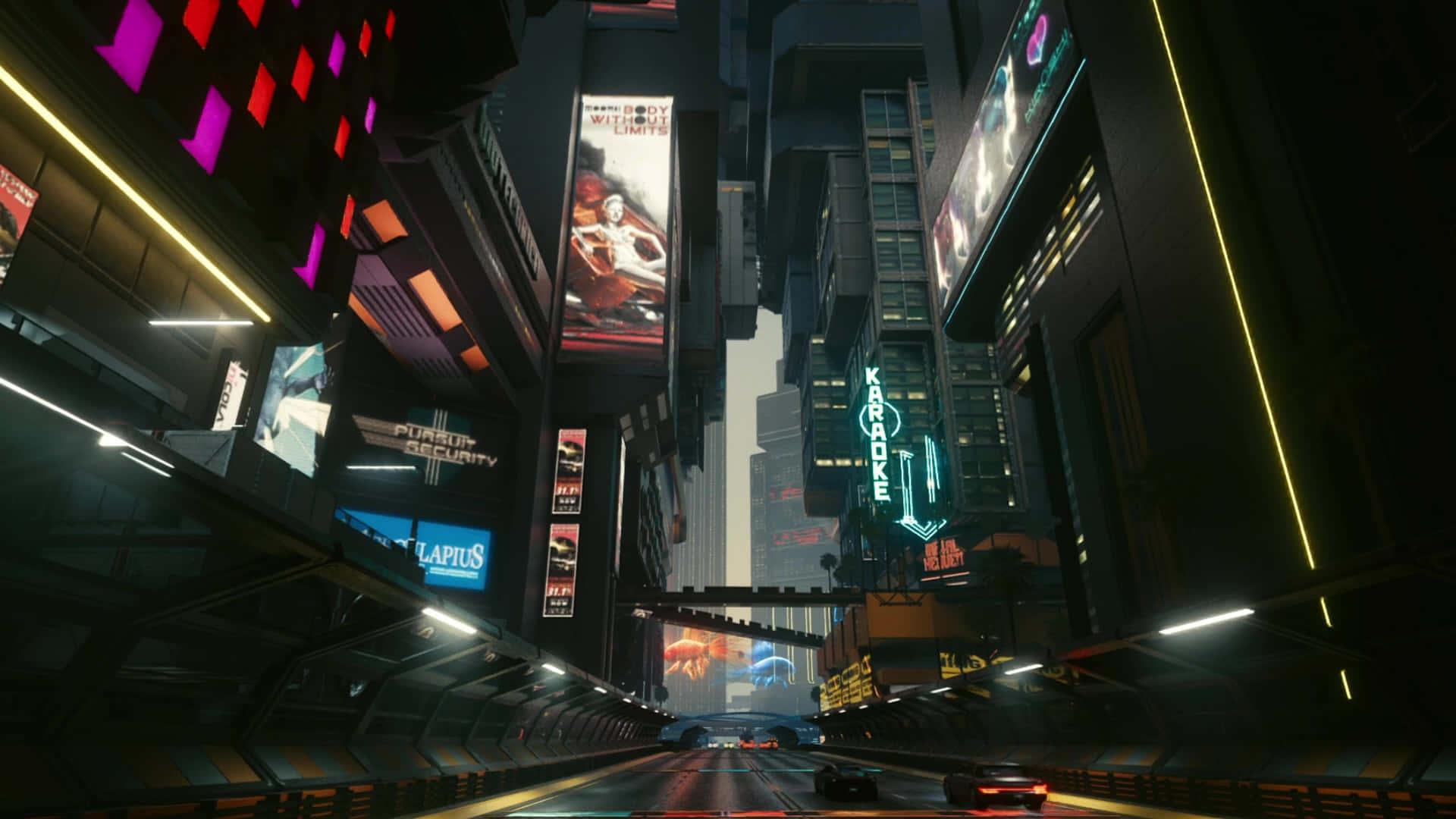 Exploring the Futuristic, Cyberpunk World — 1920x1080 wallpaper