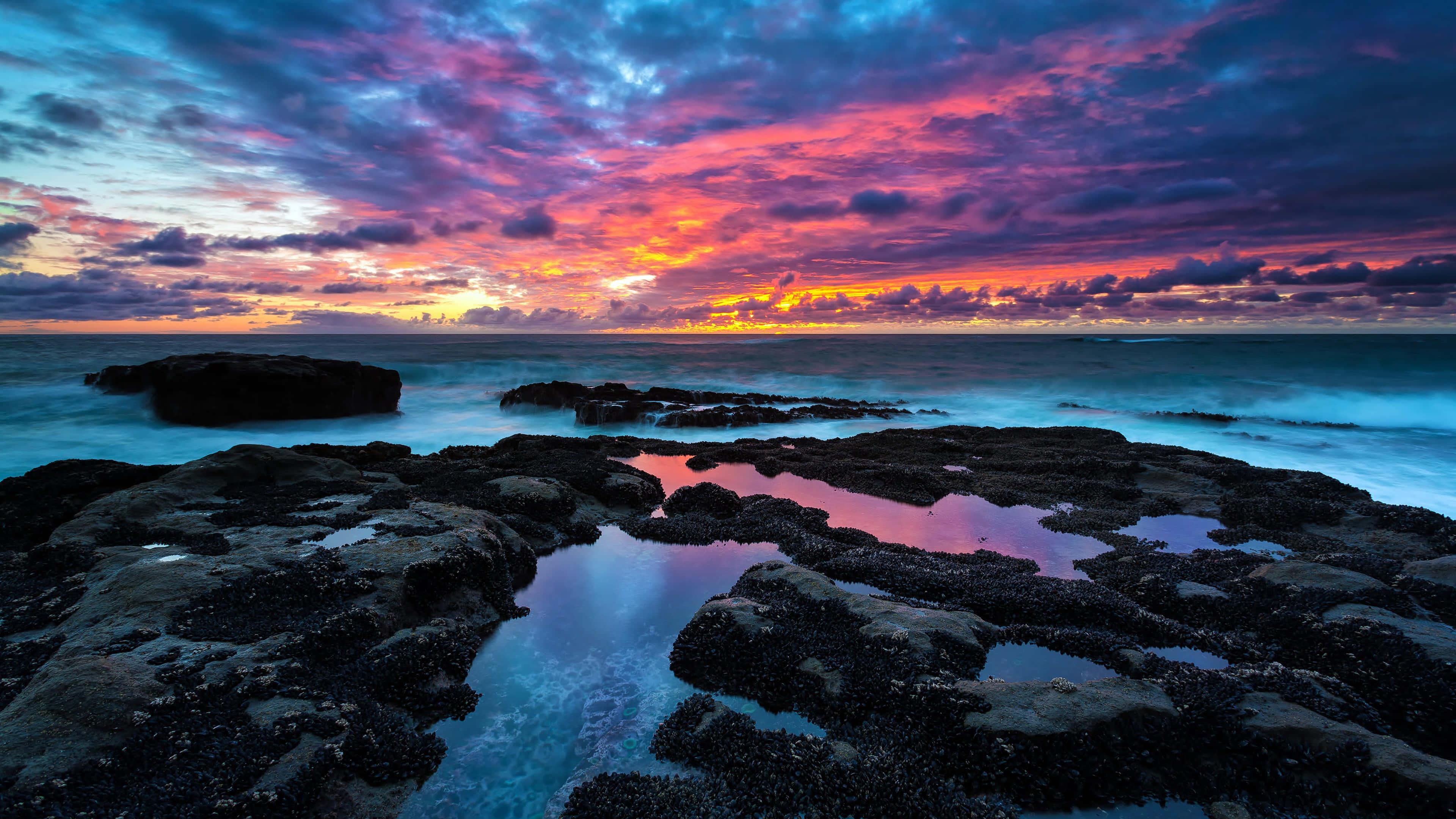 Exquisite Night Sky Landscape in 4K Ultra HD — 3840x2160 wallpaper
