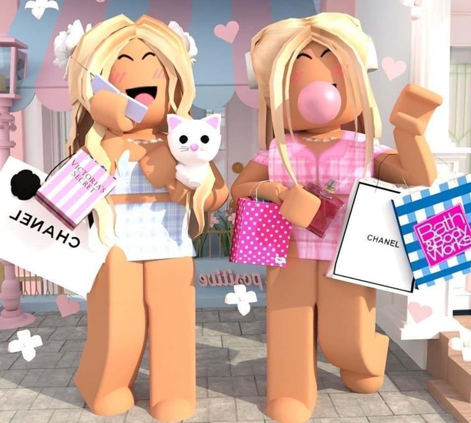 Extravagant Roblox Gfx Girls — 1650x1480 wallpaper