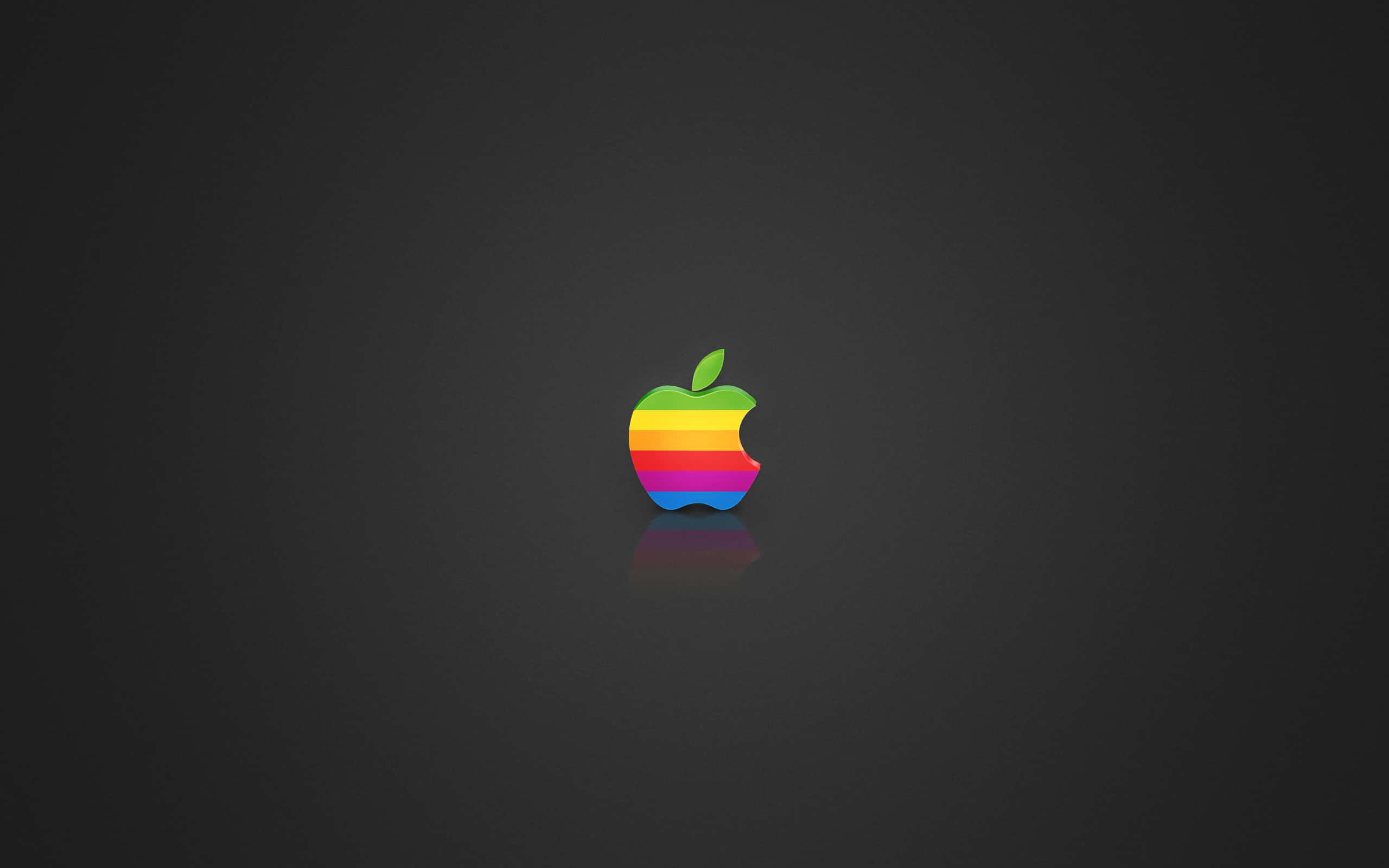 Eye-catching Apple Logo Background — 2560x1600 wallpaper