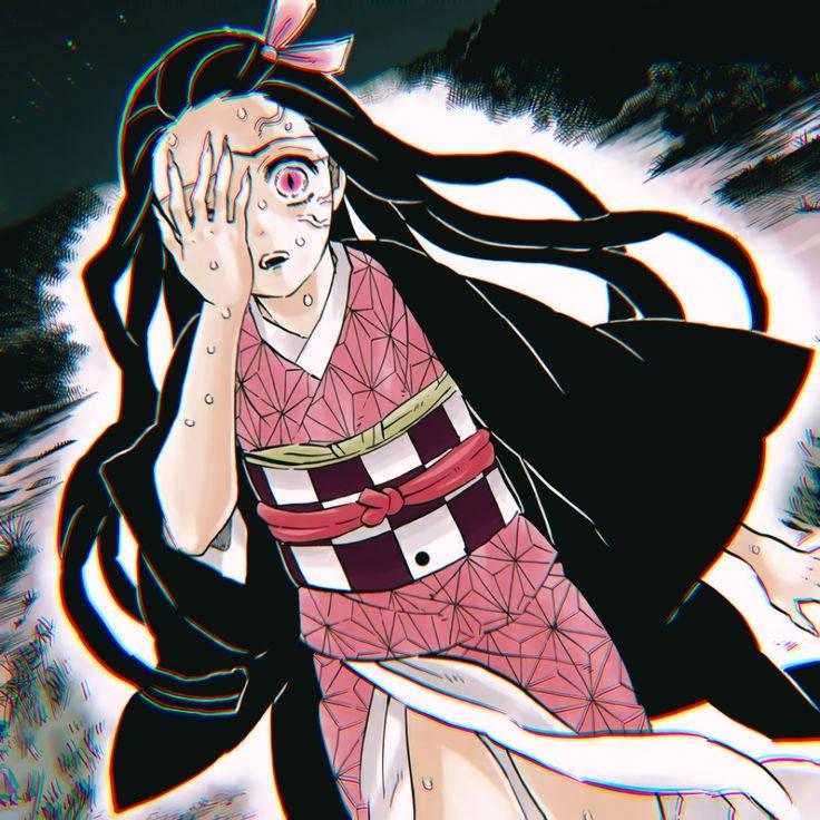 Eye Cover Demon Slayer Nezuko — 736x736 wallpaper